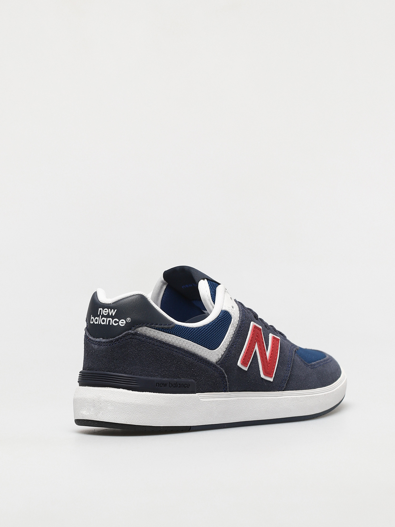 New Balance All Coasts 574 Shoes (navy/red)
