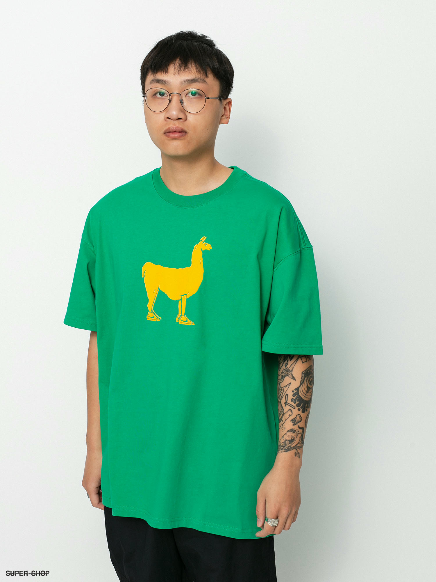 stadium green nike shirt