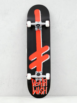Deathwish Gang Logo Skateboard (black/red)