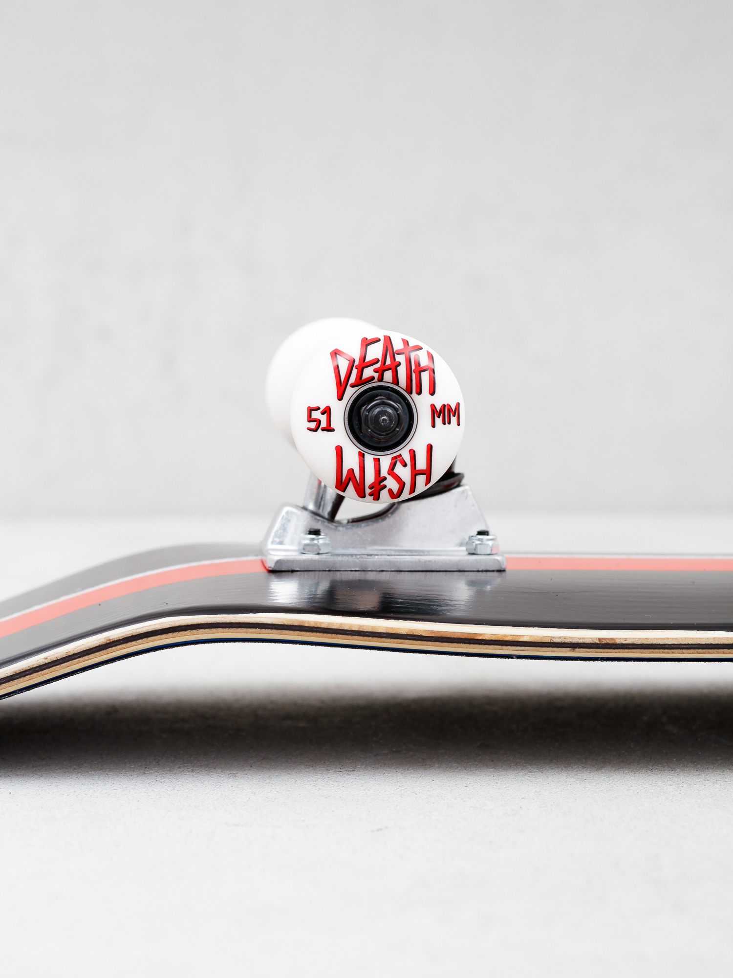 Deathwish Gang Logo Skateboard (black/red)