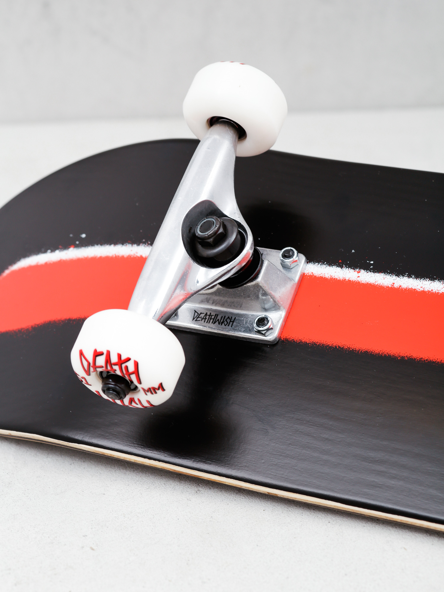 Deathwish Gang Logo Skateboard (black/red)