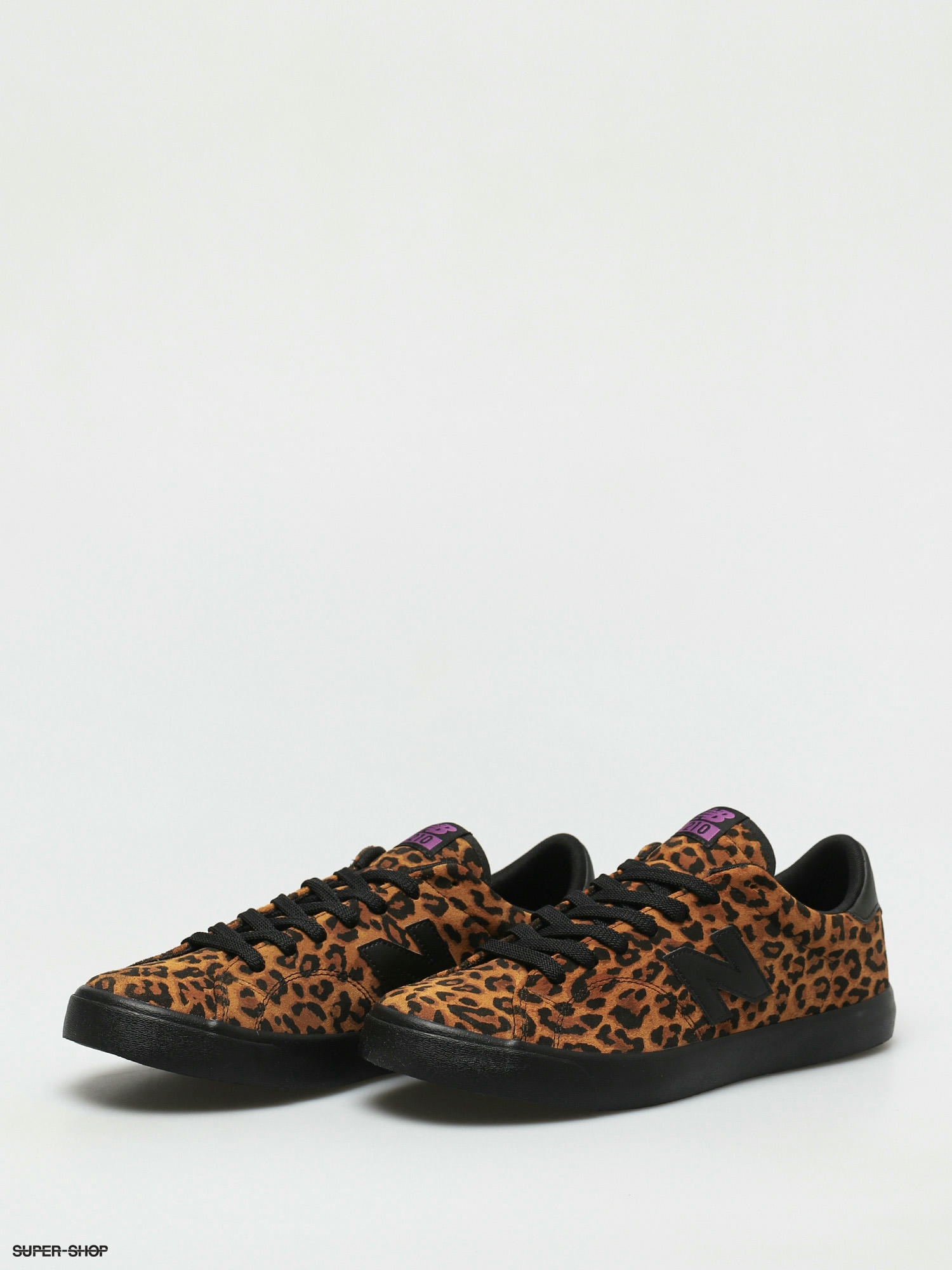 Gazelle trainers black clearance raw desert leopard