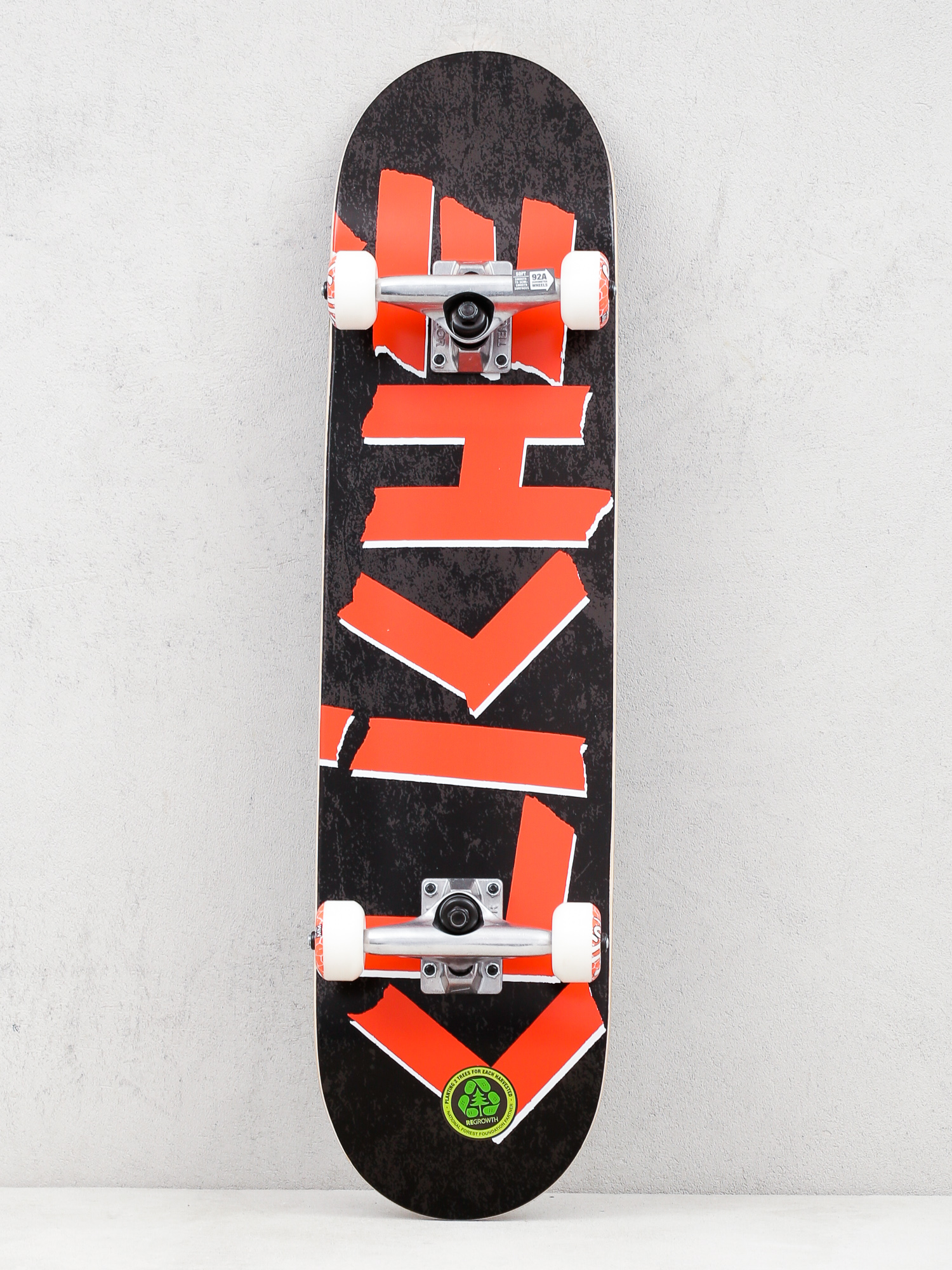 Cliche Scotch Skateboard - black (black/red)