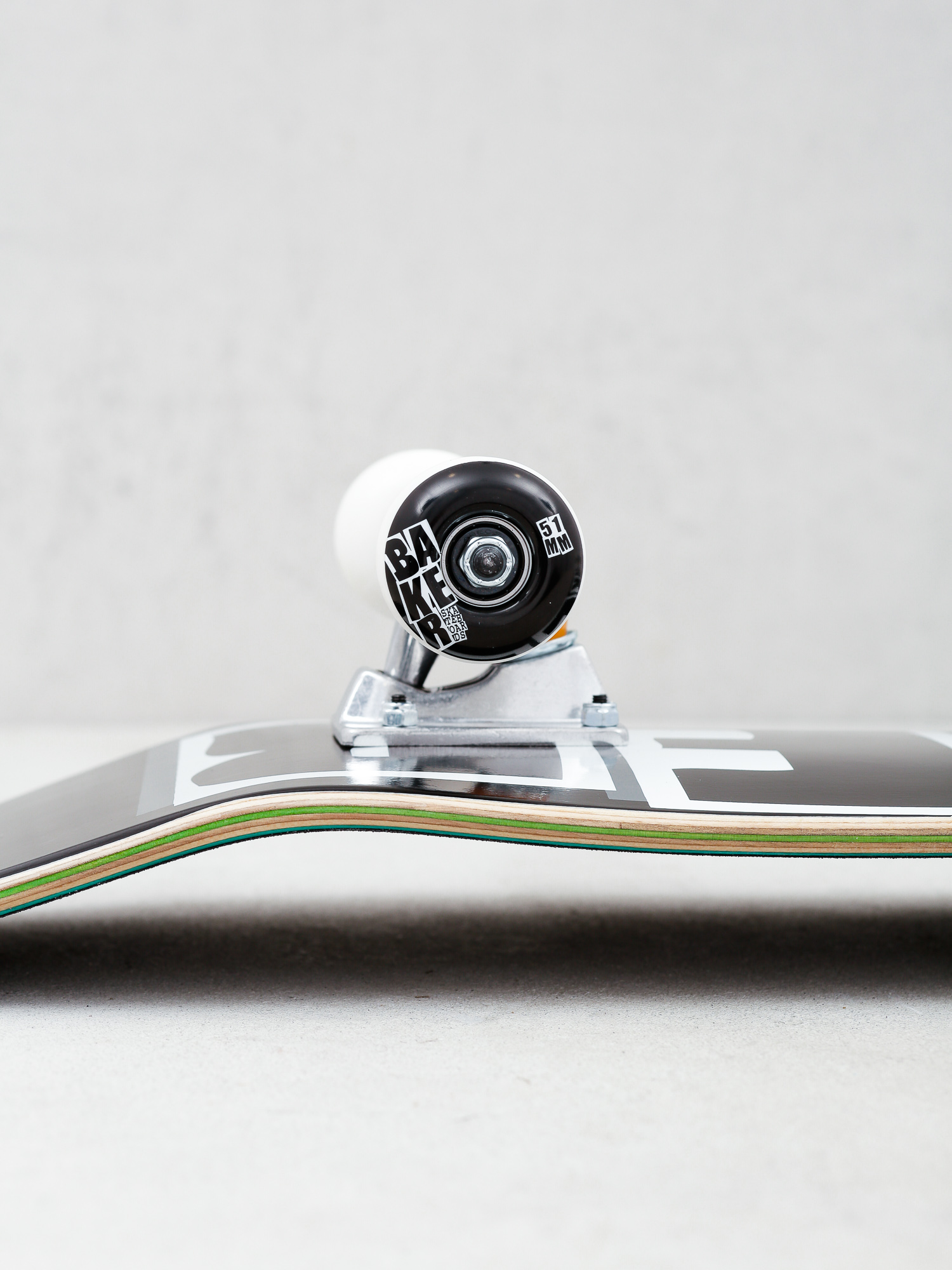 Baker Brand Logo Skateboard (black/white)
