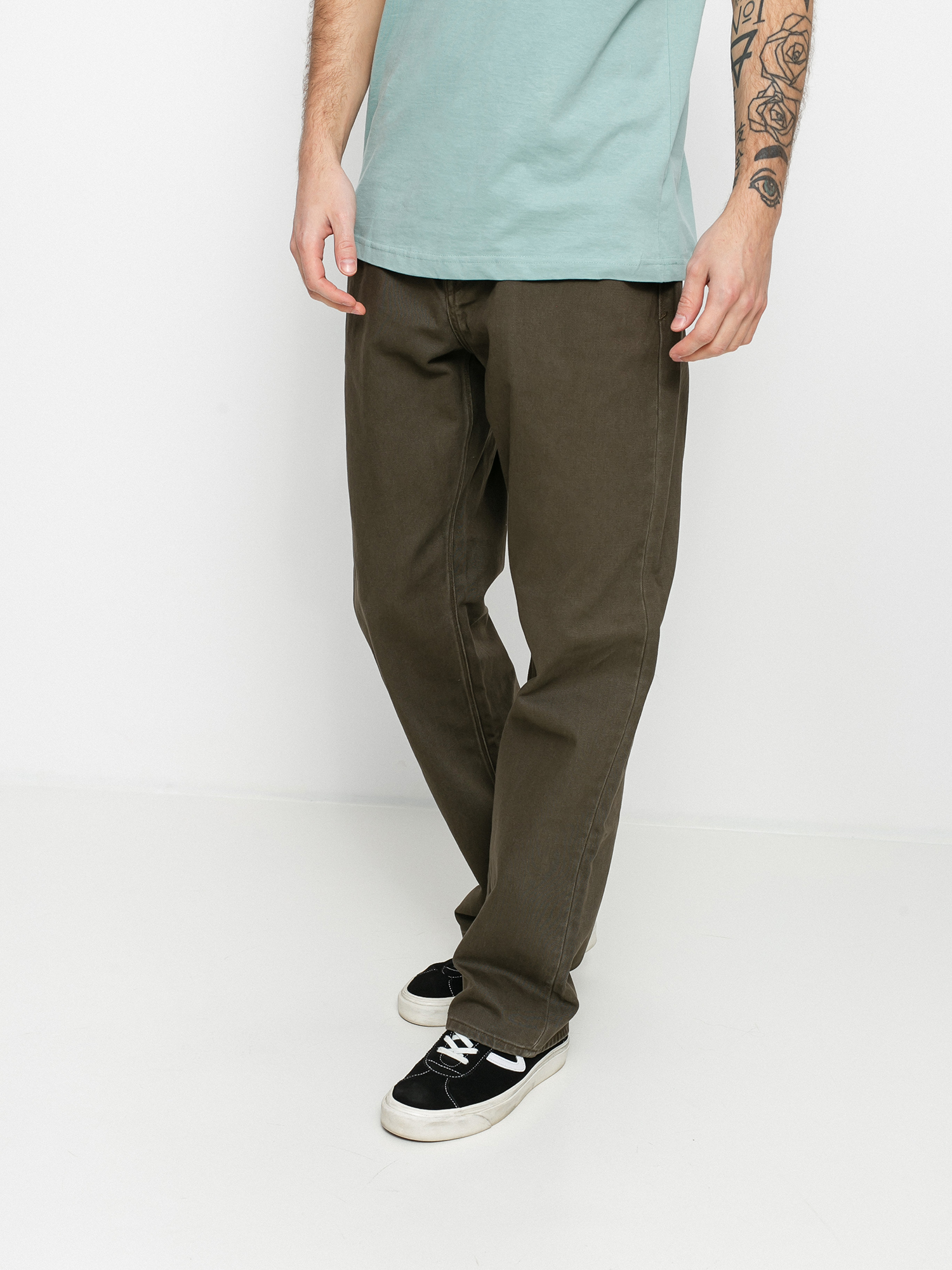 Volcom Substance Denim Pants (tarmac brown)