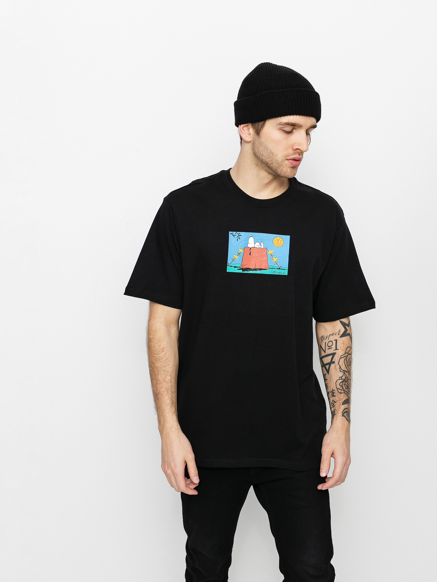 Element Peanuts Zzz T-shirt (flint black)