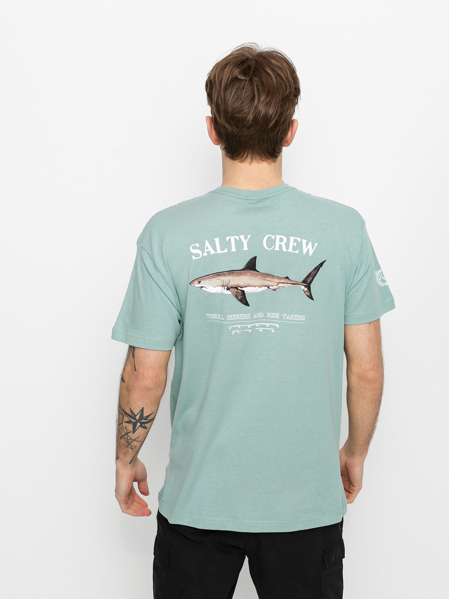 salty crew shark shirt