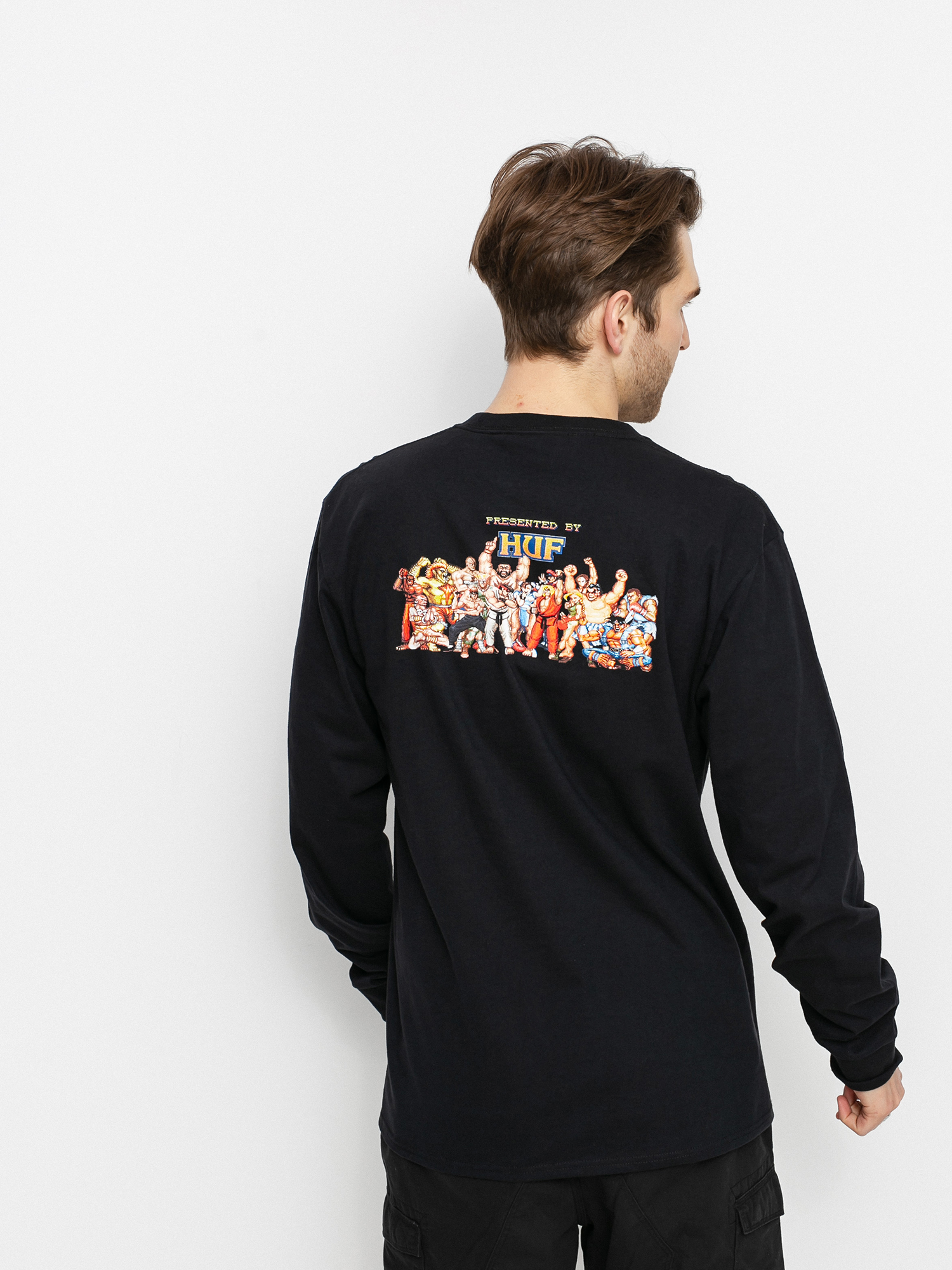 HUF X Street Fighter Ending Longsleeve - black (black)