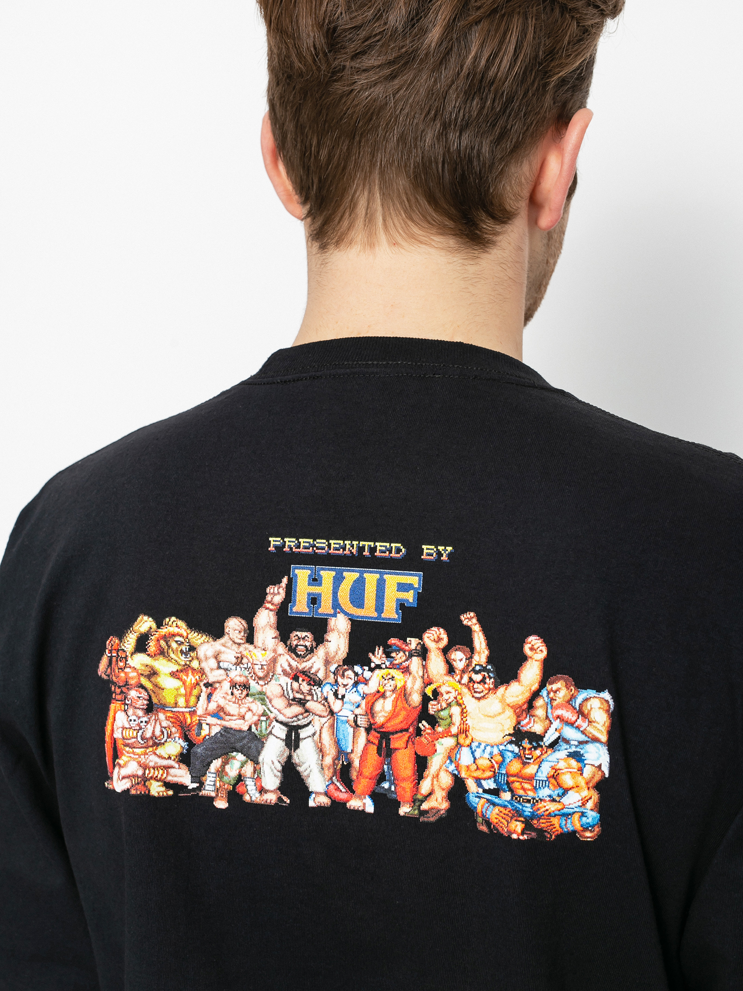 HUF X Street Fighter Ending Longsleeve - black (black)