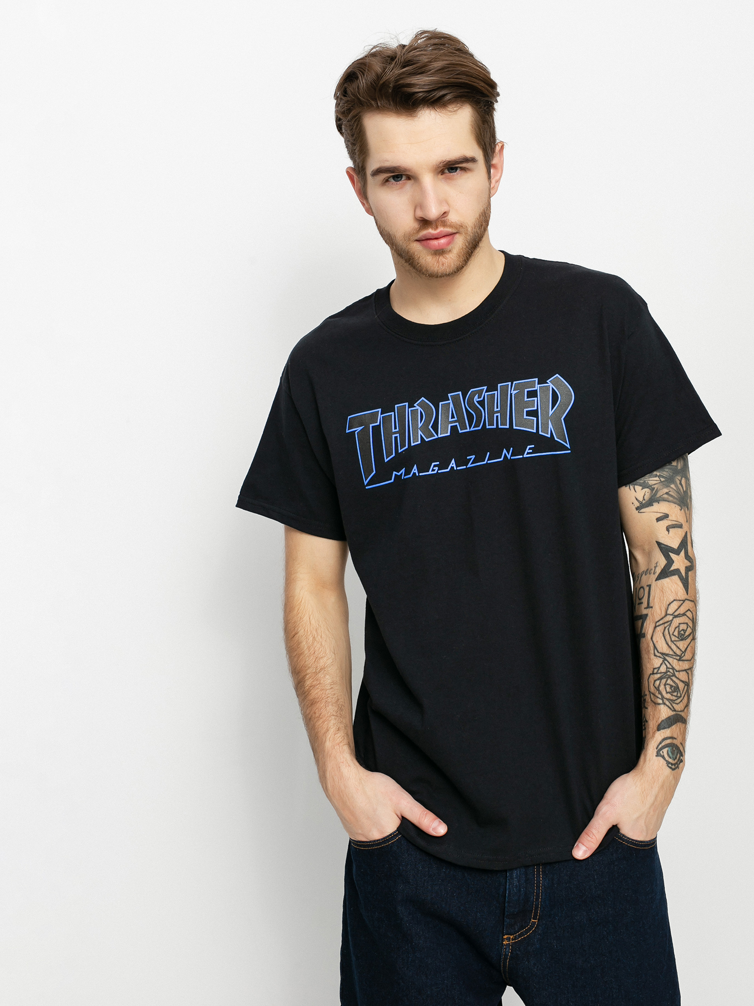 thrasher outlined