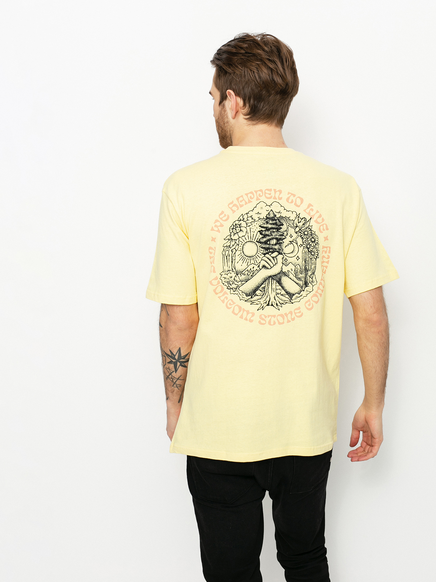 Volcom Gridlock T-shirt (dawn yellow)