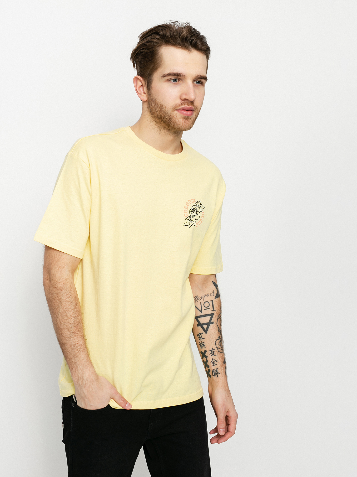Volcom Gridlock T-shirt (dawn yellow)