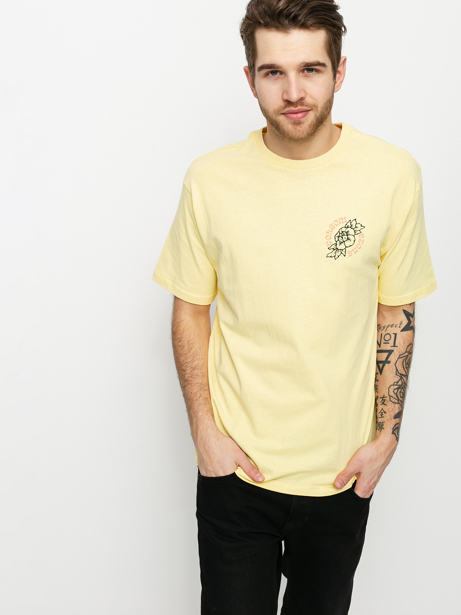 Volcom Gridlock T-shirt (dawn yellow)
