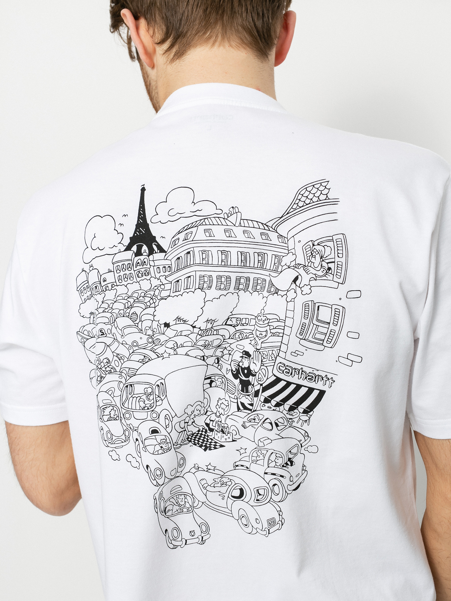 Carhartt WIP Picnic In Paris T-shirt (white)