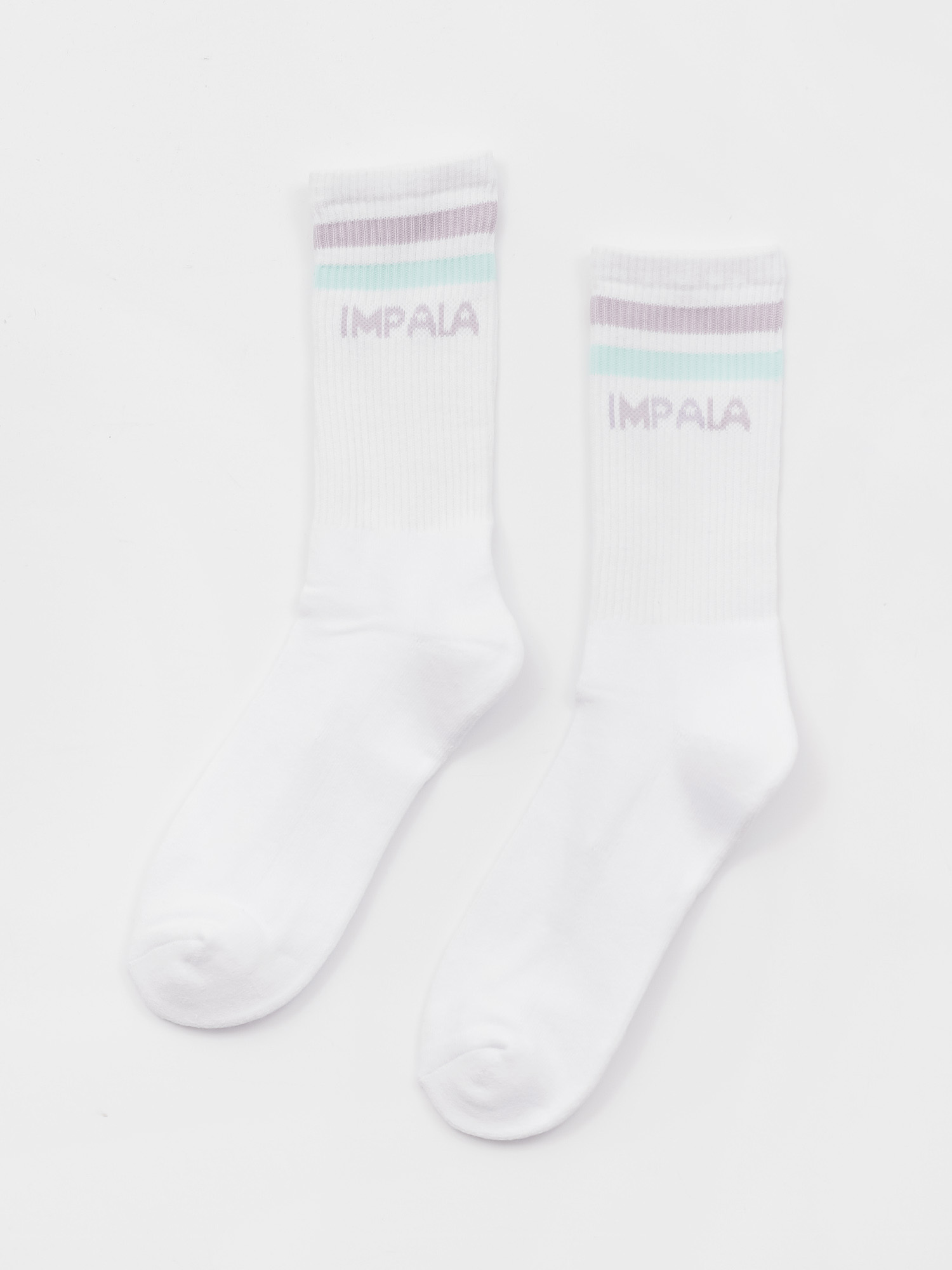 Impala Stripe 3 Pk Socks Wmn (pastel)