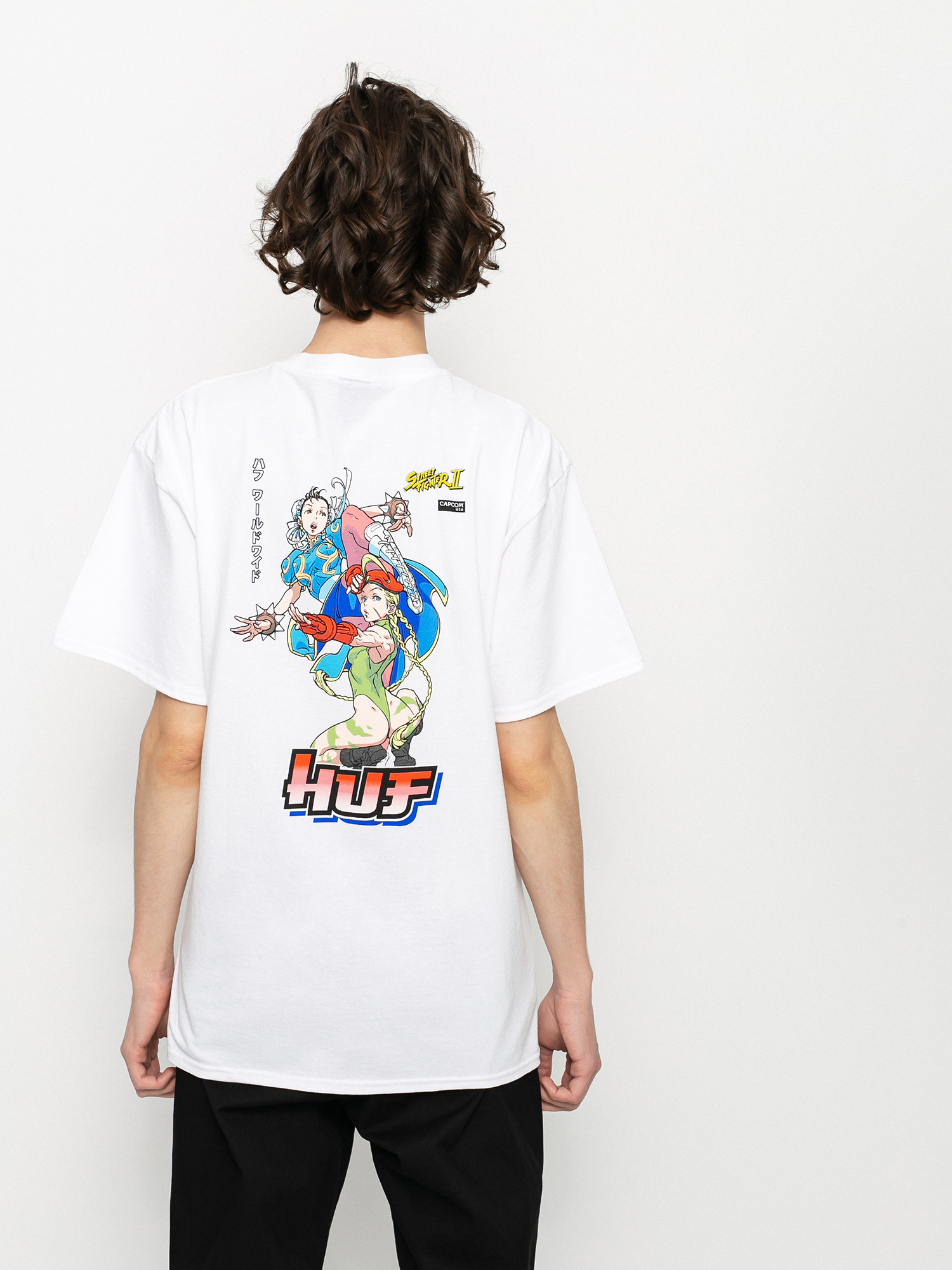 HUF X Street Fighter Chun Li & Cammy T-shirt (white)