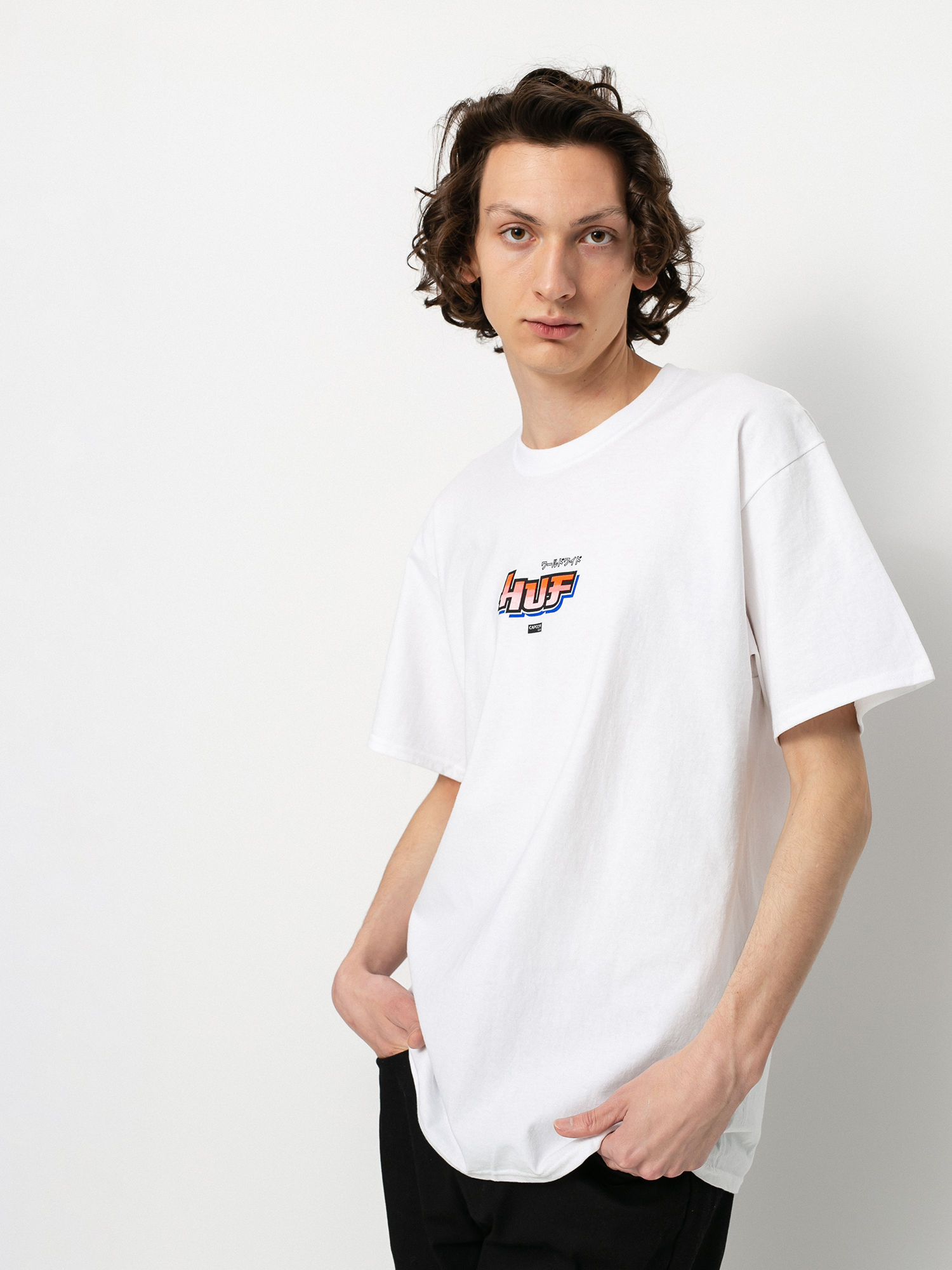 HUF X Street Fighter Chun Li & Cammy T-Shirt (white)