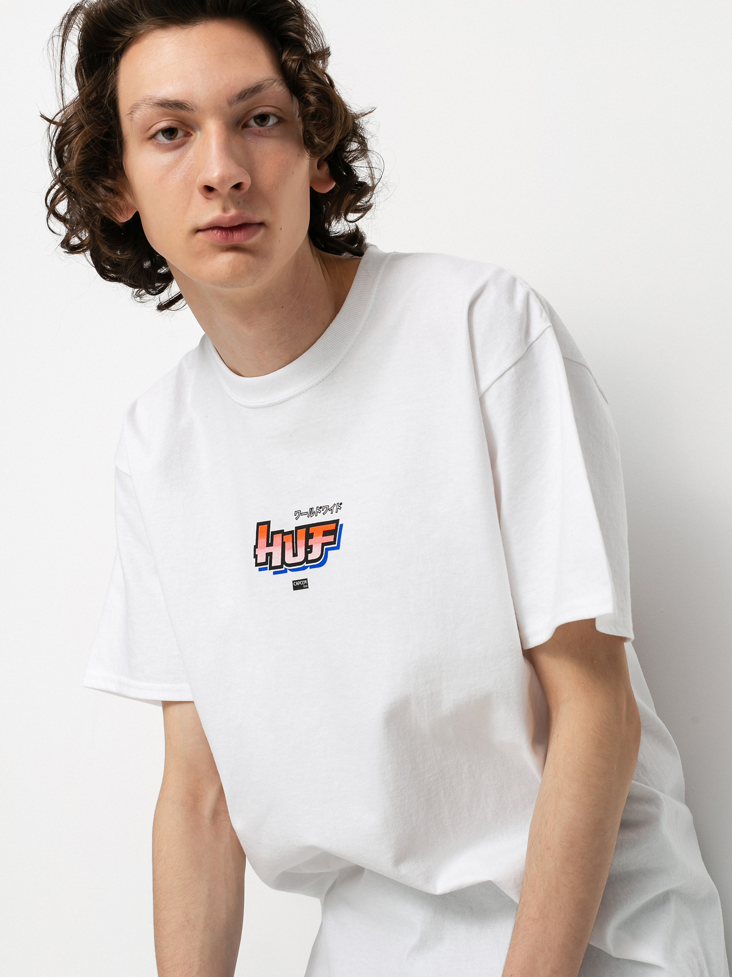 HUF X Street Fighter Chun Li & Cammy T-Shirt (white)