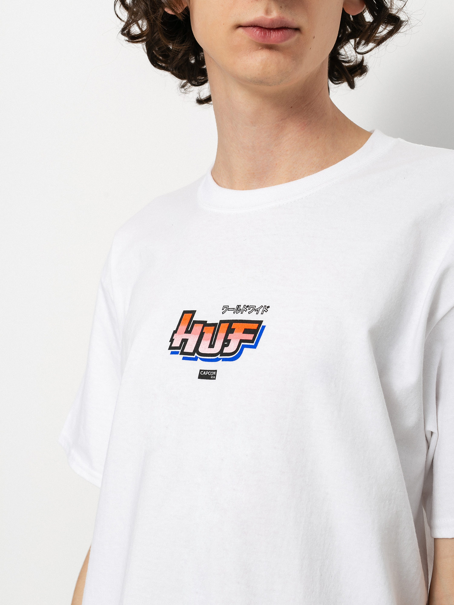 HUF X Street Fighter Chun Li & Cammy T-Shirt (white)