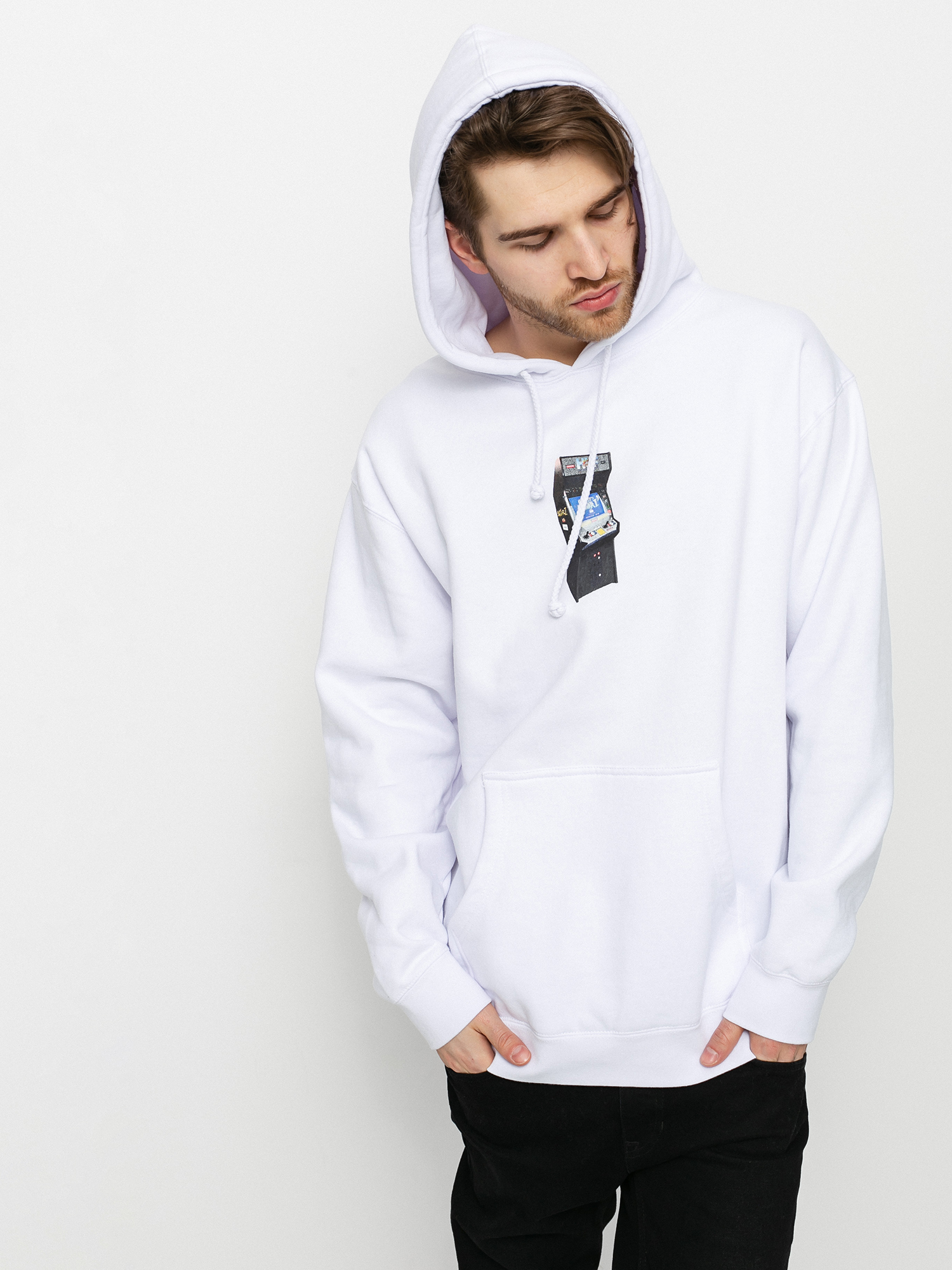 Huf deals white hoodie