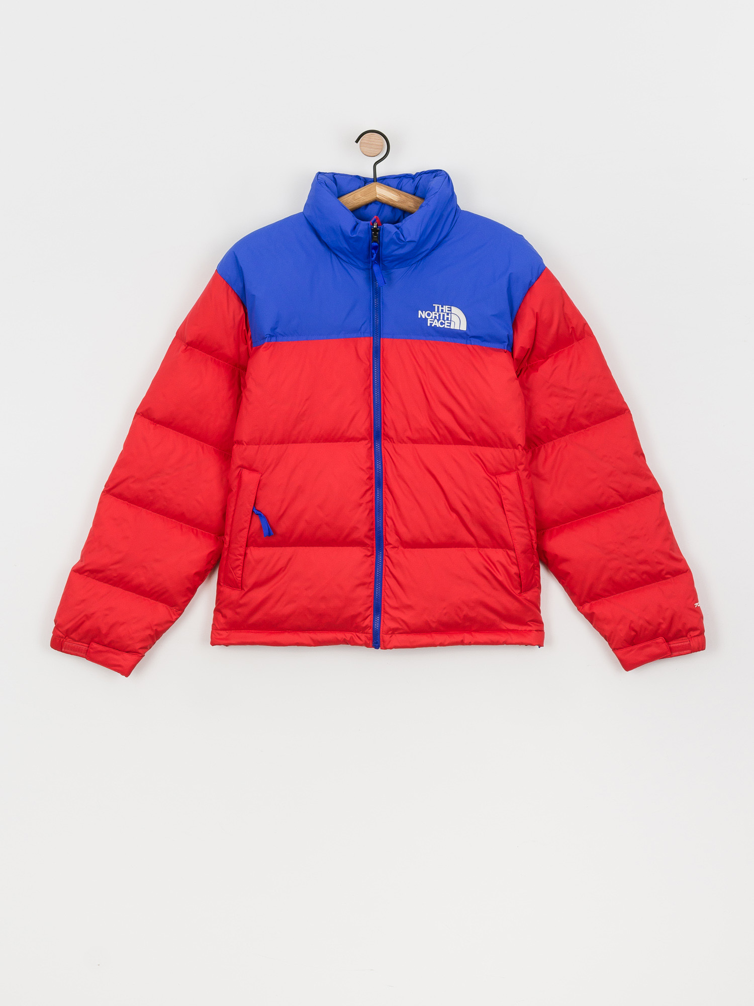 The North Face 1996 Retro Nuptse Jacket (horizon red/tnf blue)
