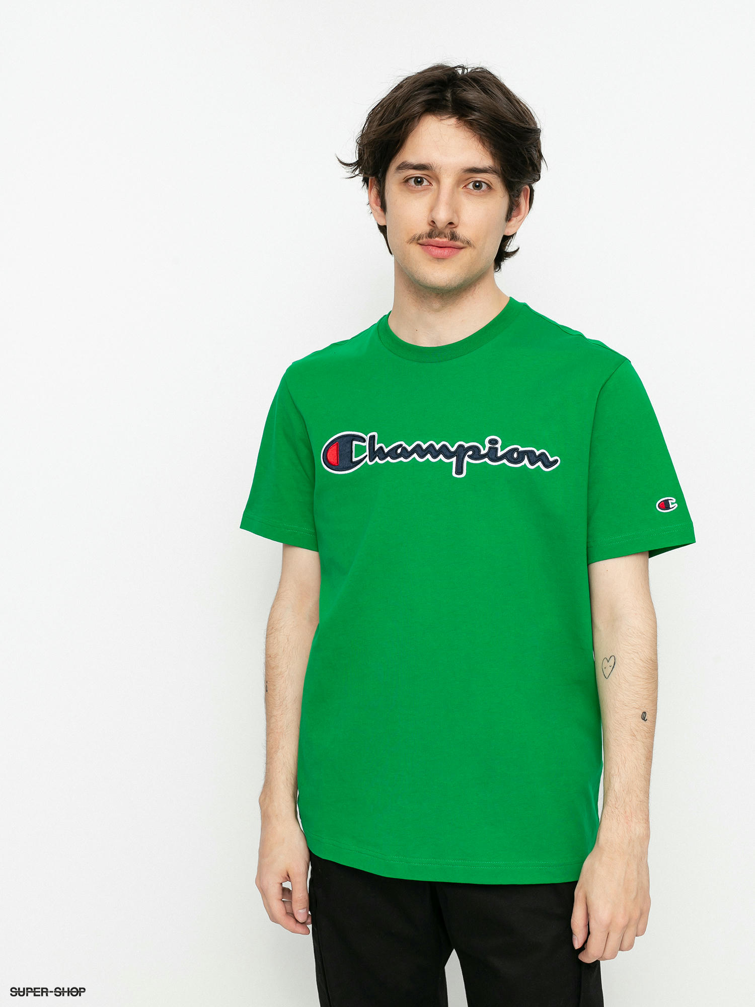 pine green champion shirt