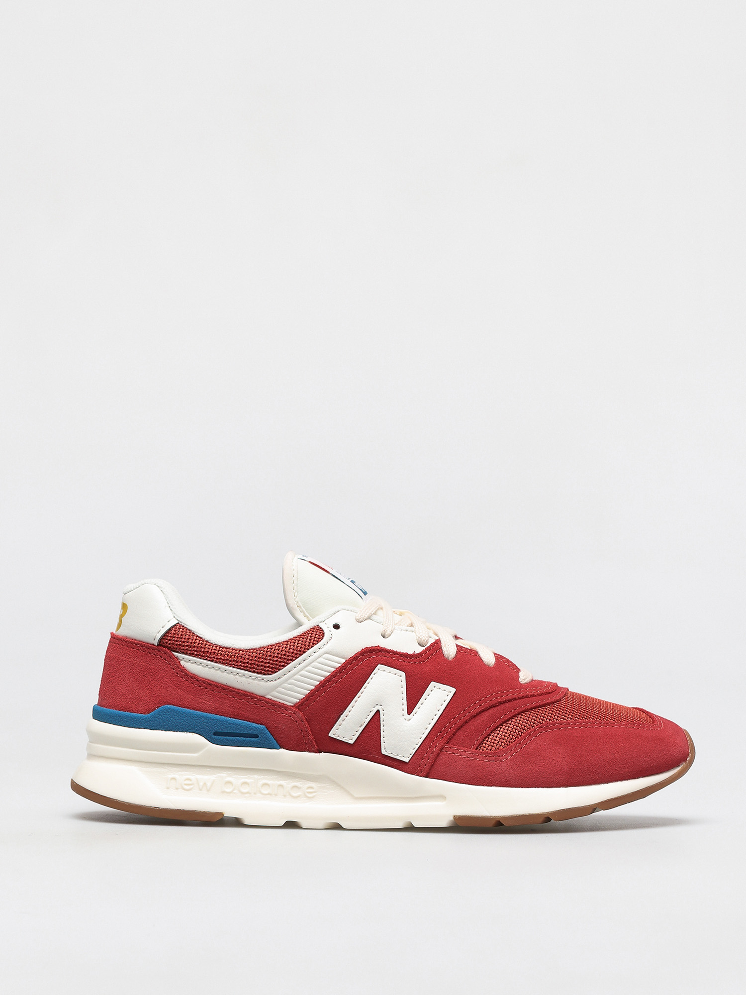 New Balance 997 Shoes (team red/gold)