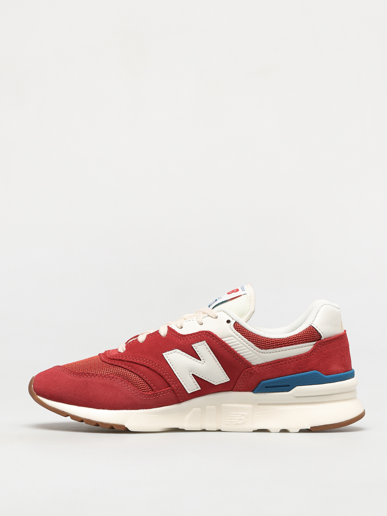 New Balance 997 Shoes (team red/gold)