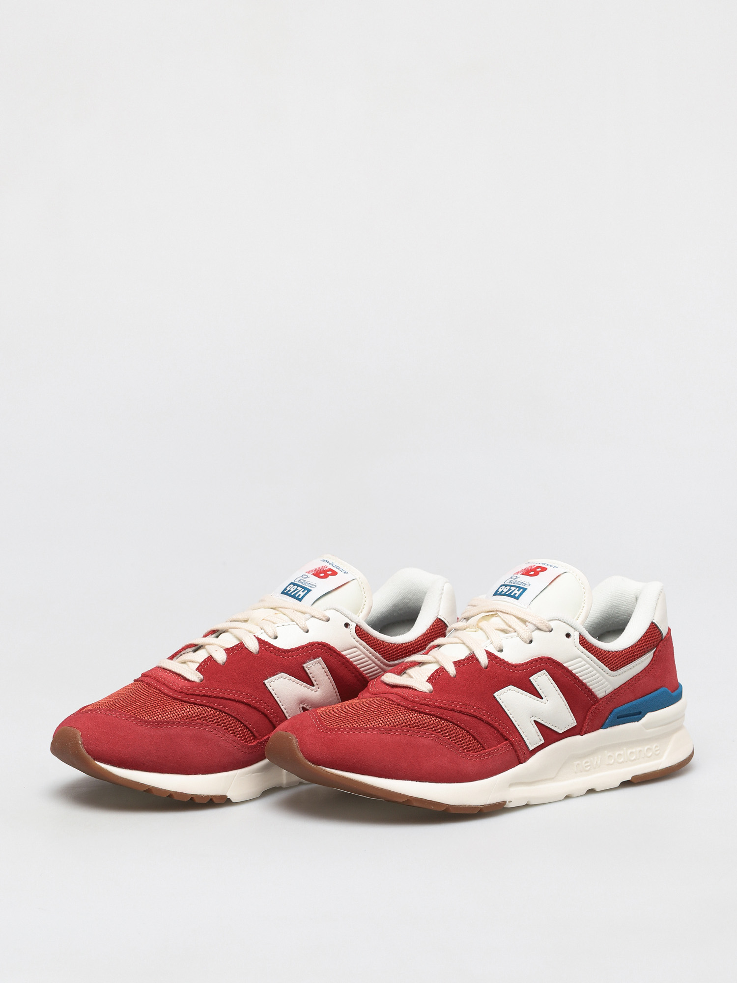 New Balance 997 Shoes (team red/gold)