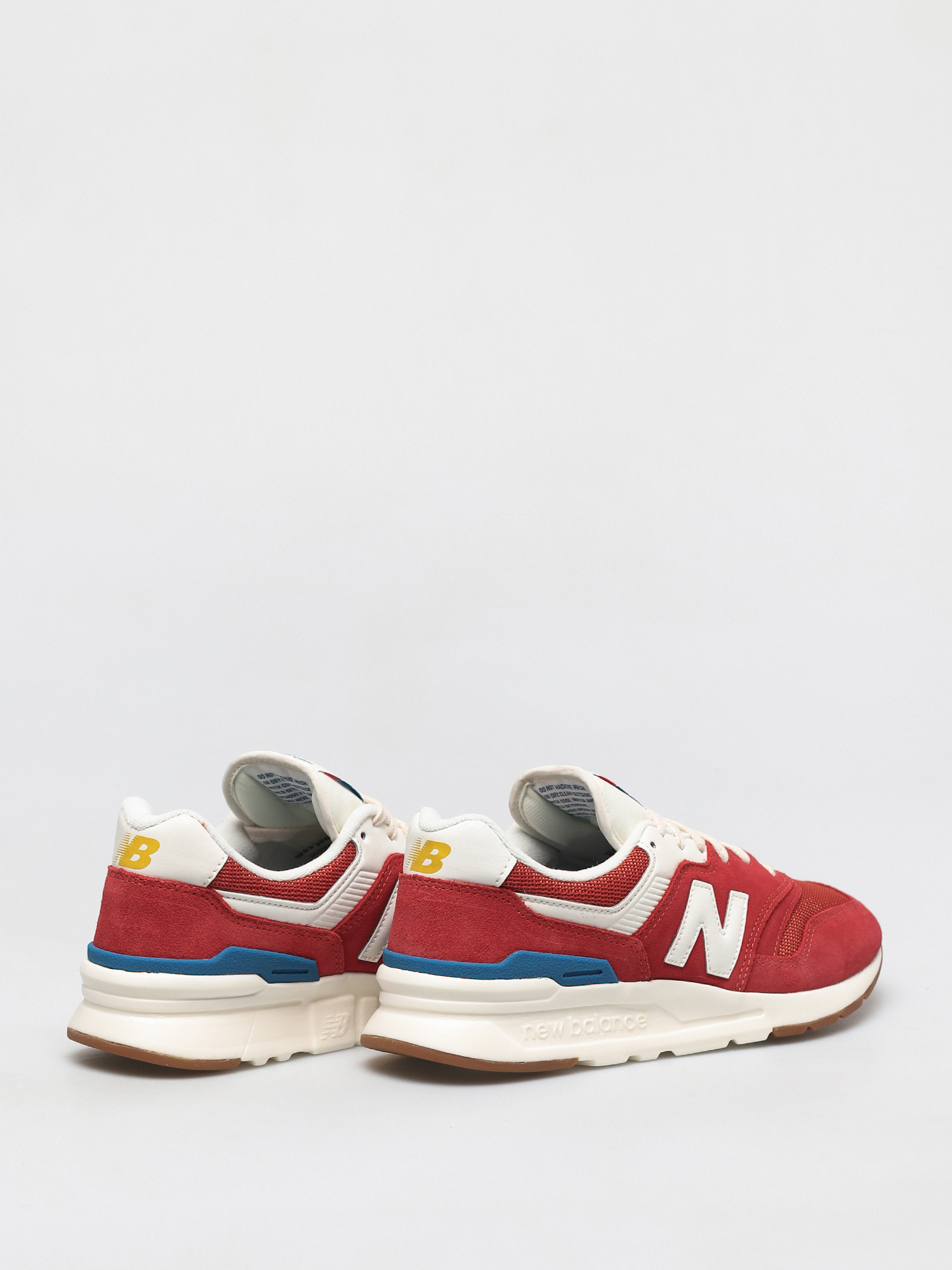 New Balance 997 Shoes (team red/gold)