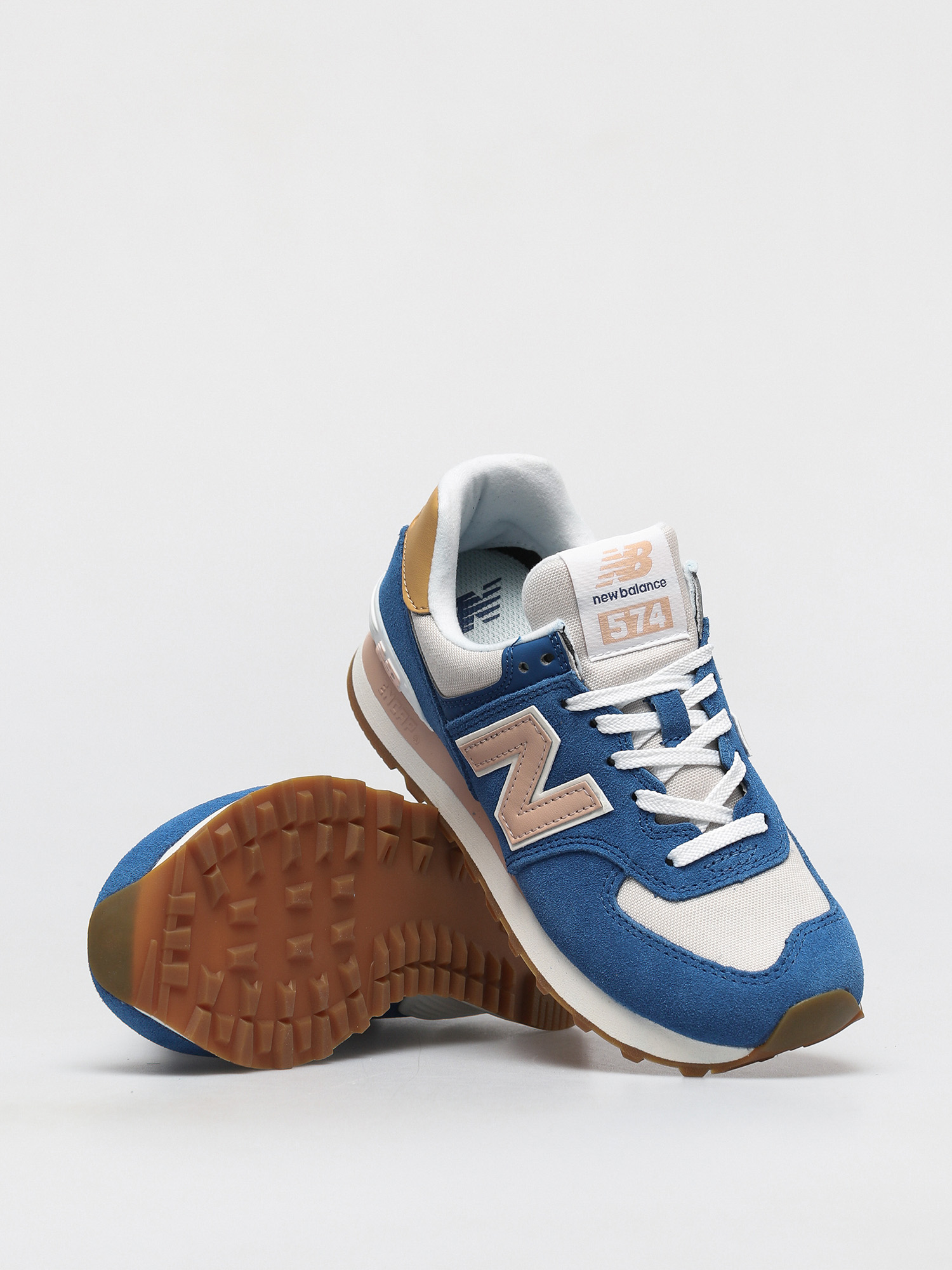 New Balance 574 Shoes Wmn (blue/pink)