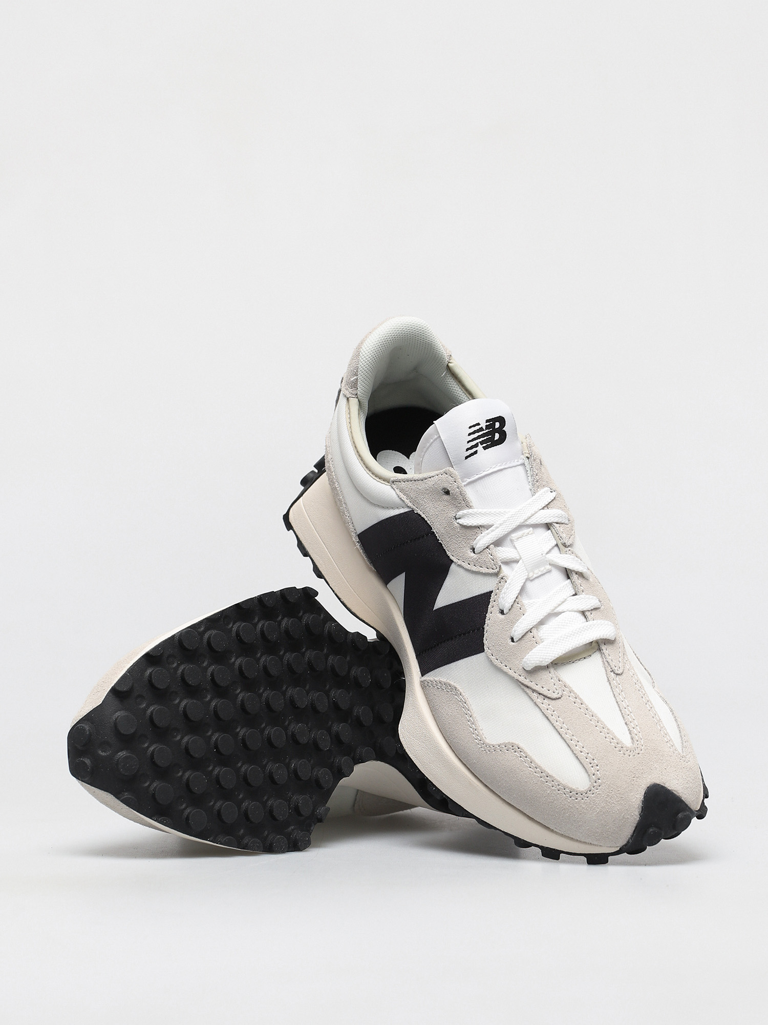 New balance 327 grey and white Clearance