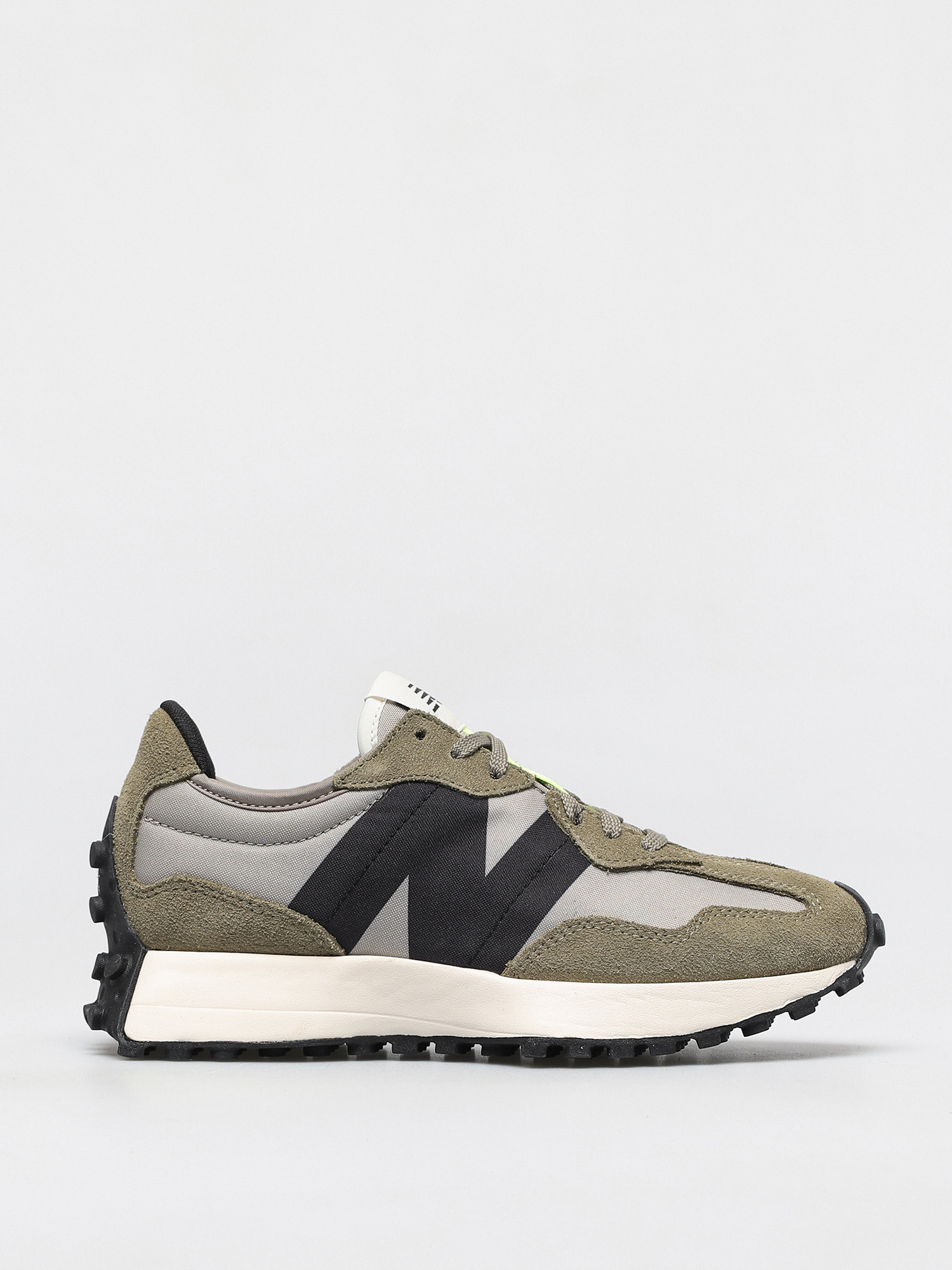 New Balance 327 Shoes Wmn green (aluminum covert green)