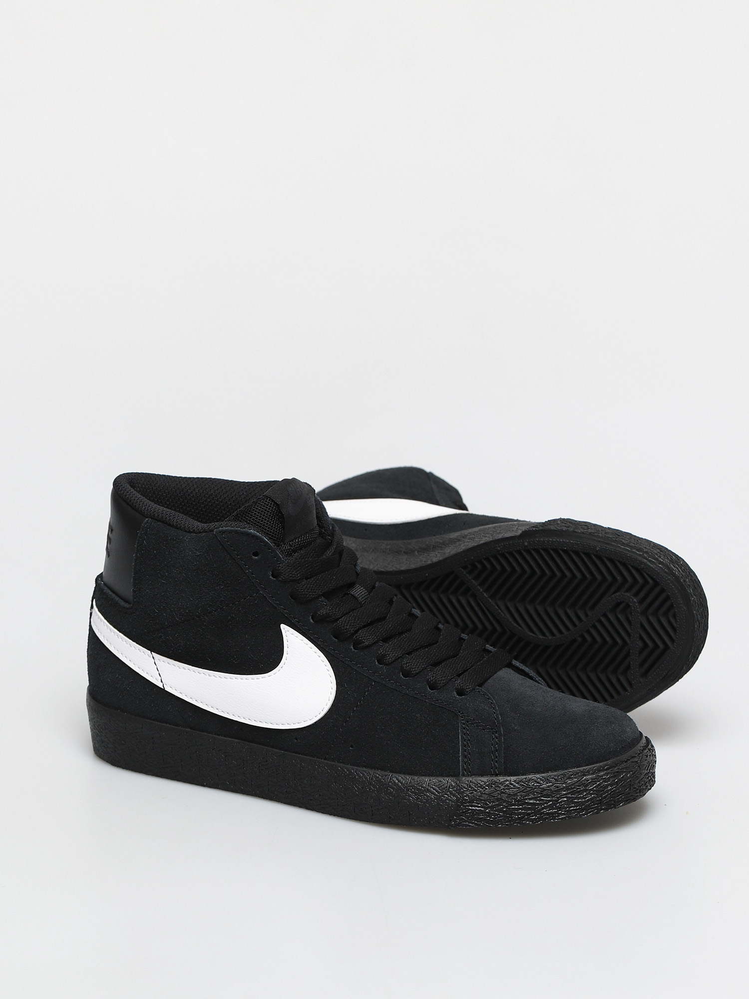 Nike SB Zoom Blazer Mid Shoes (black/white black black)