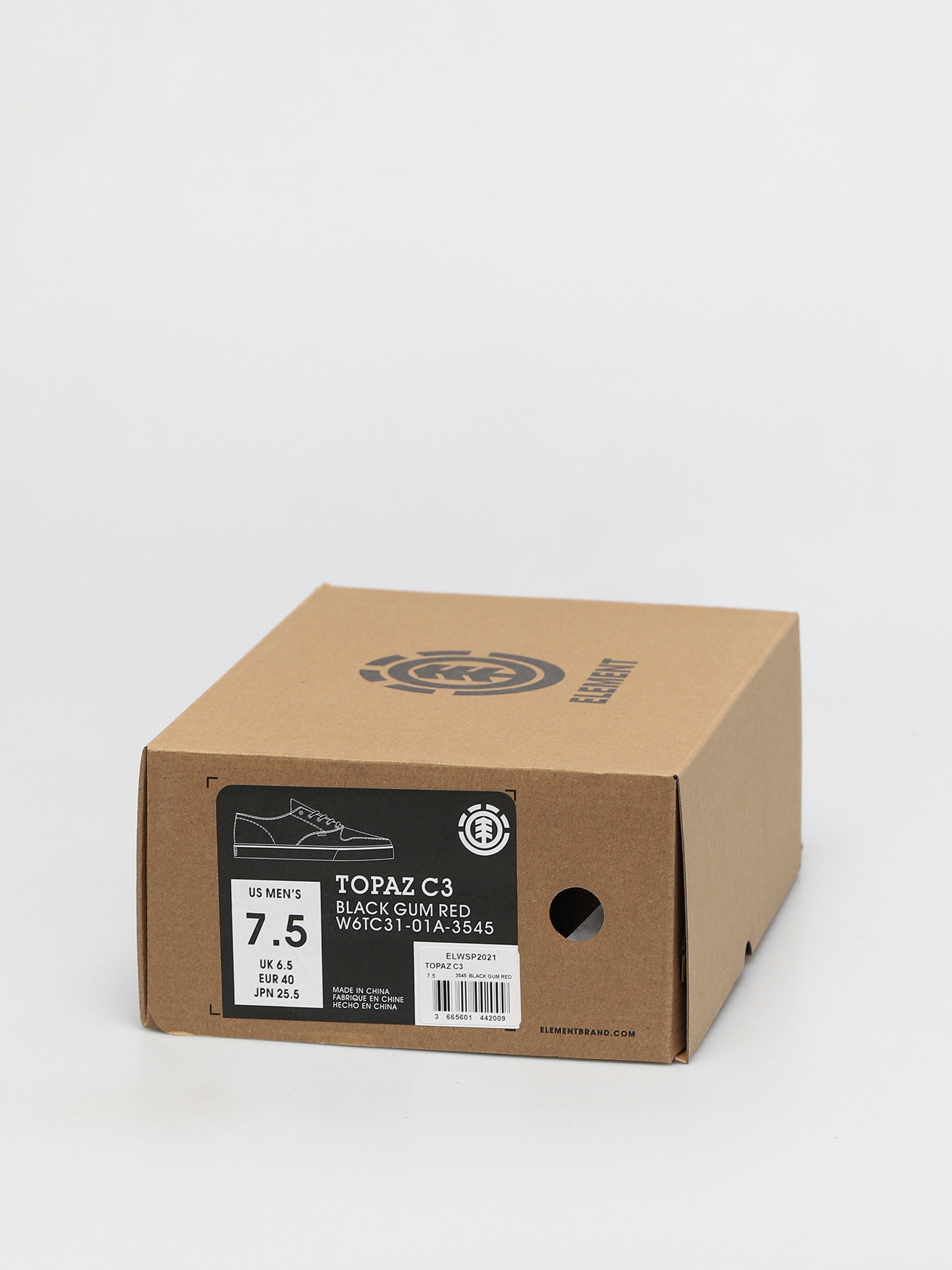 Element Topaz C3 Shoes (black gum red)