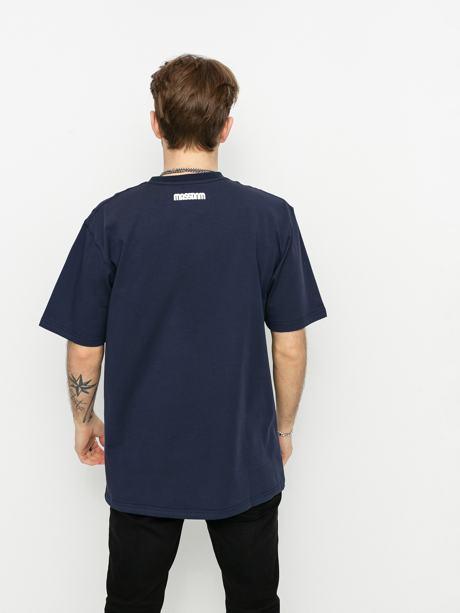 MassDnm Classics Small Logo T-shirt (navy)