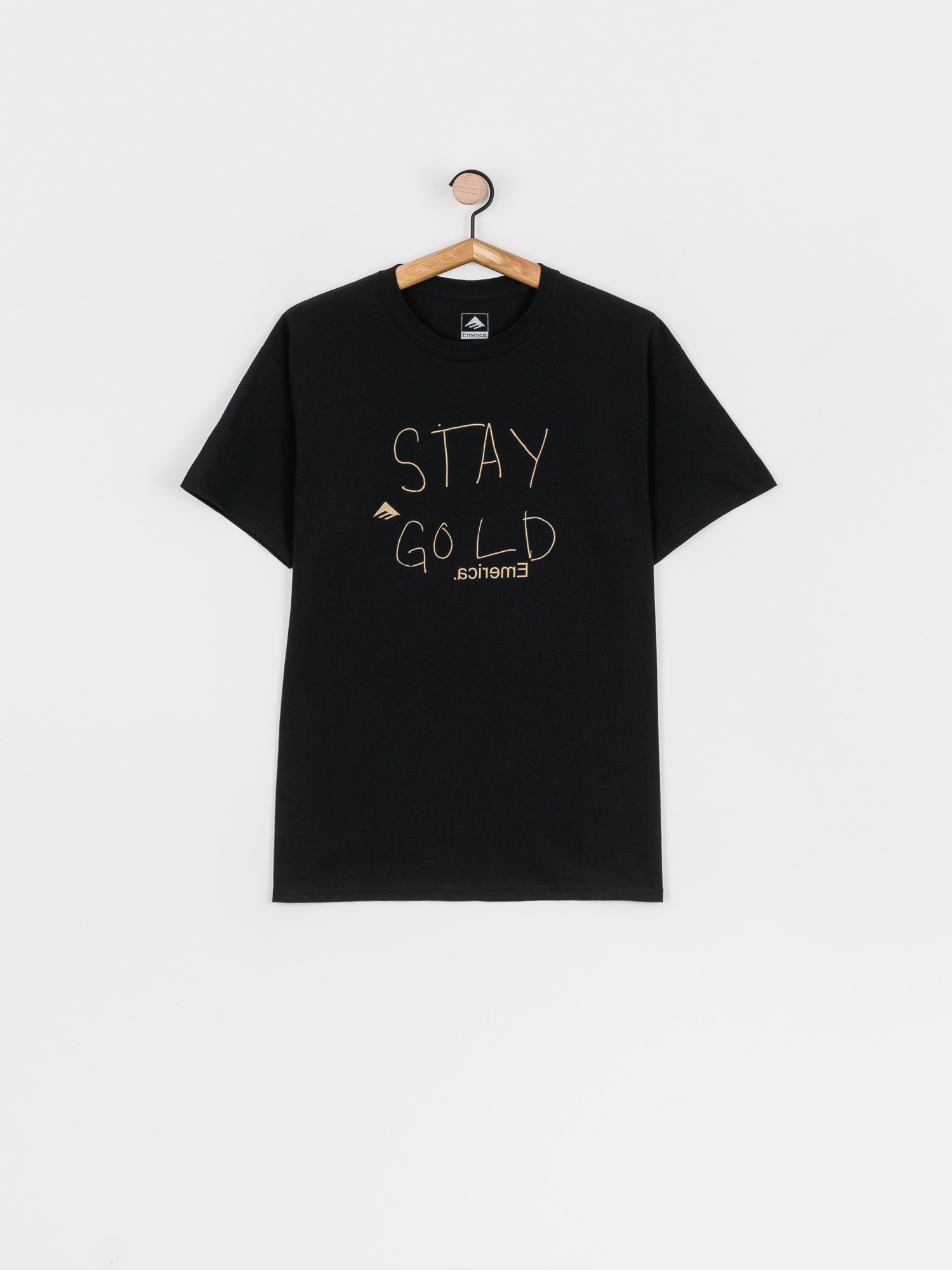 Emerica Stay Gold T-shirt (black)