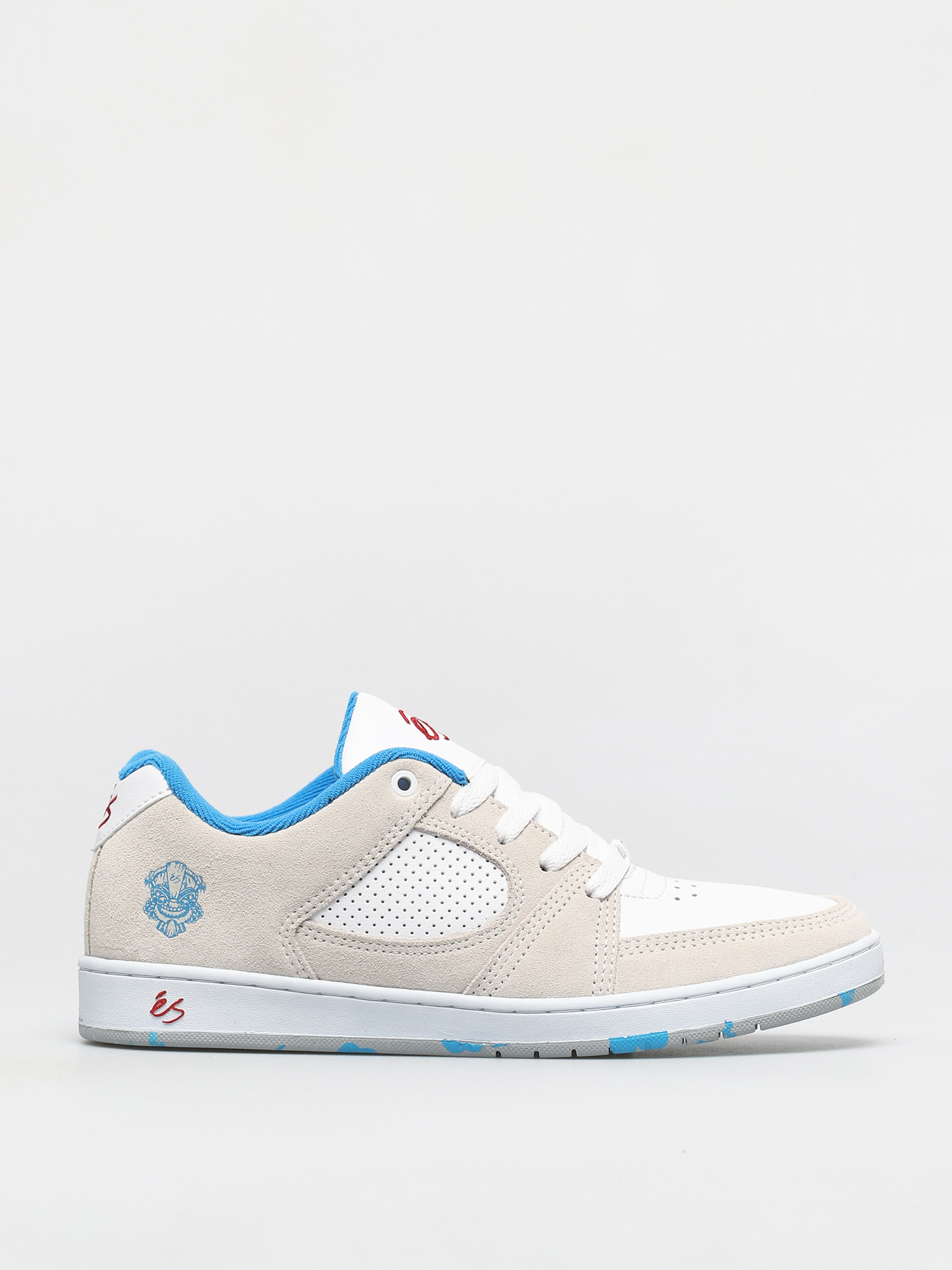 eS Accel Slim Shoes (white/blue/red)