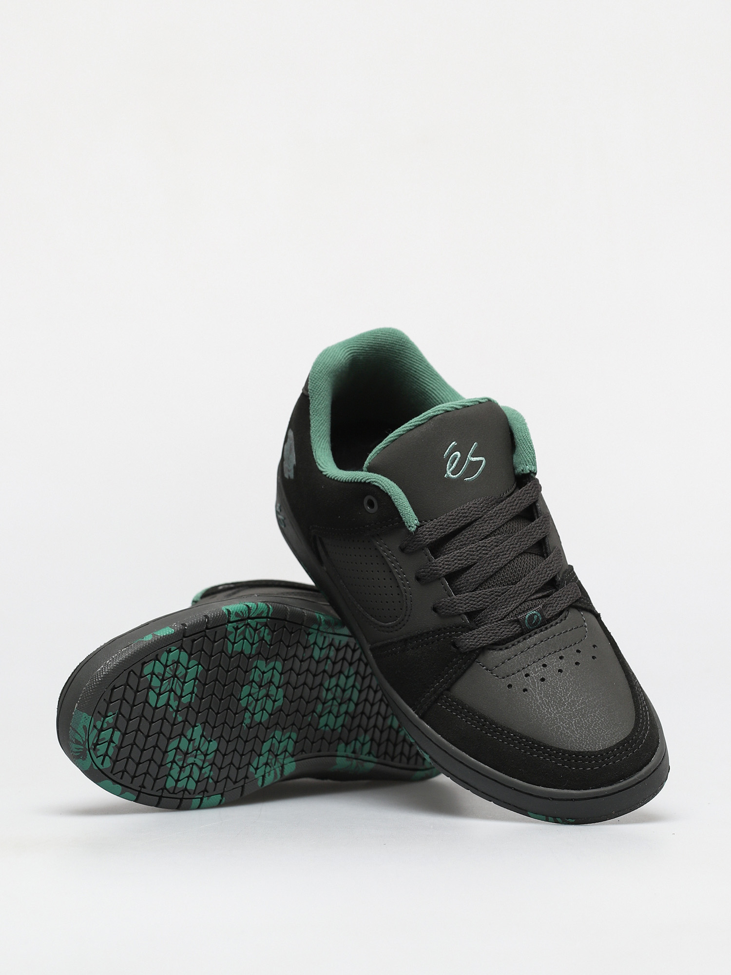 eS Accel Slim Schuhe (black/green)