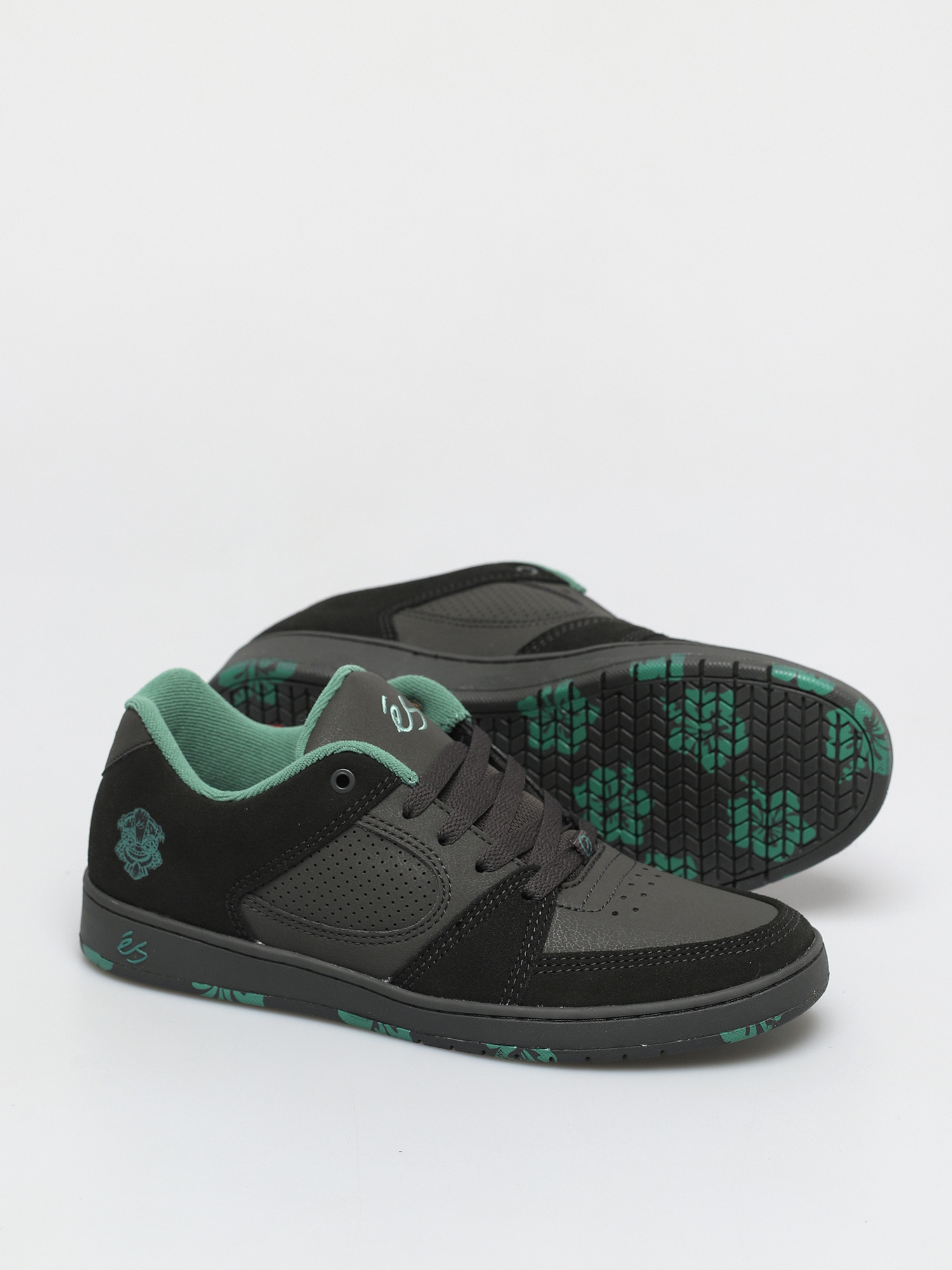 eS Accel Slim Schuhe (black/green)