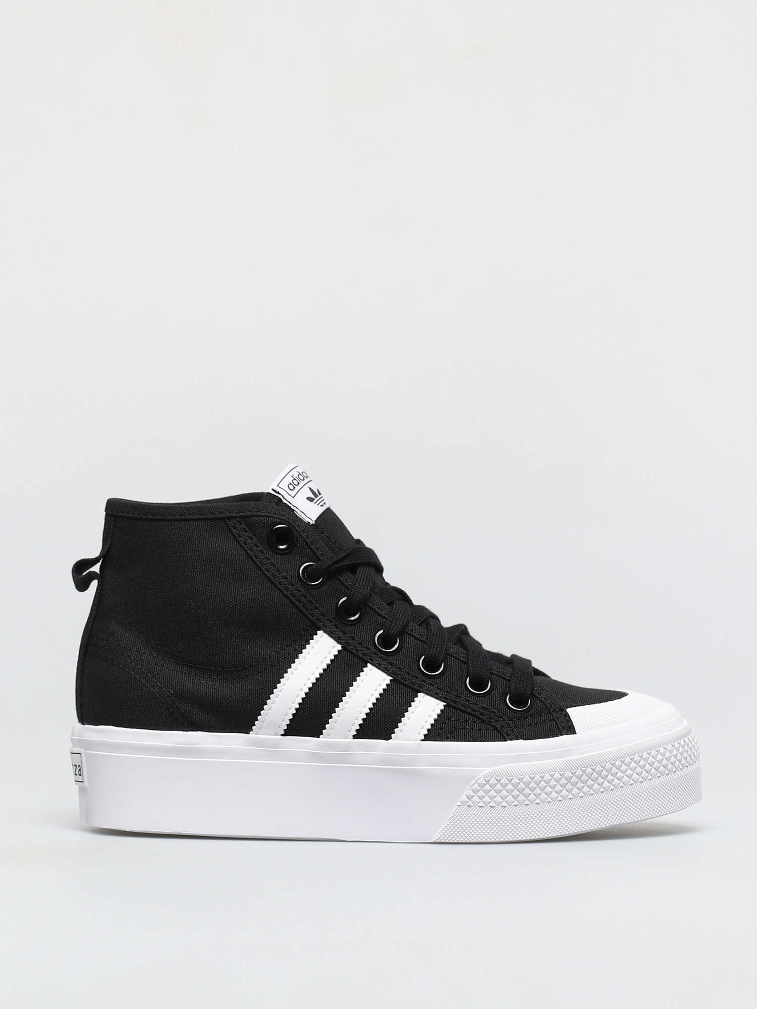 adidas Originals Nizza Platform Mid Shoes Wmn (cblack/ftwwht/ftwwht)