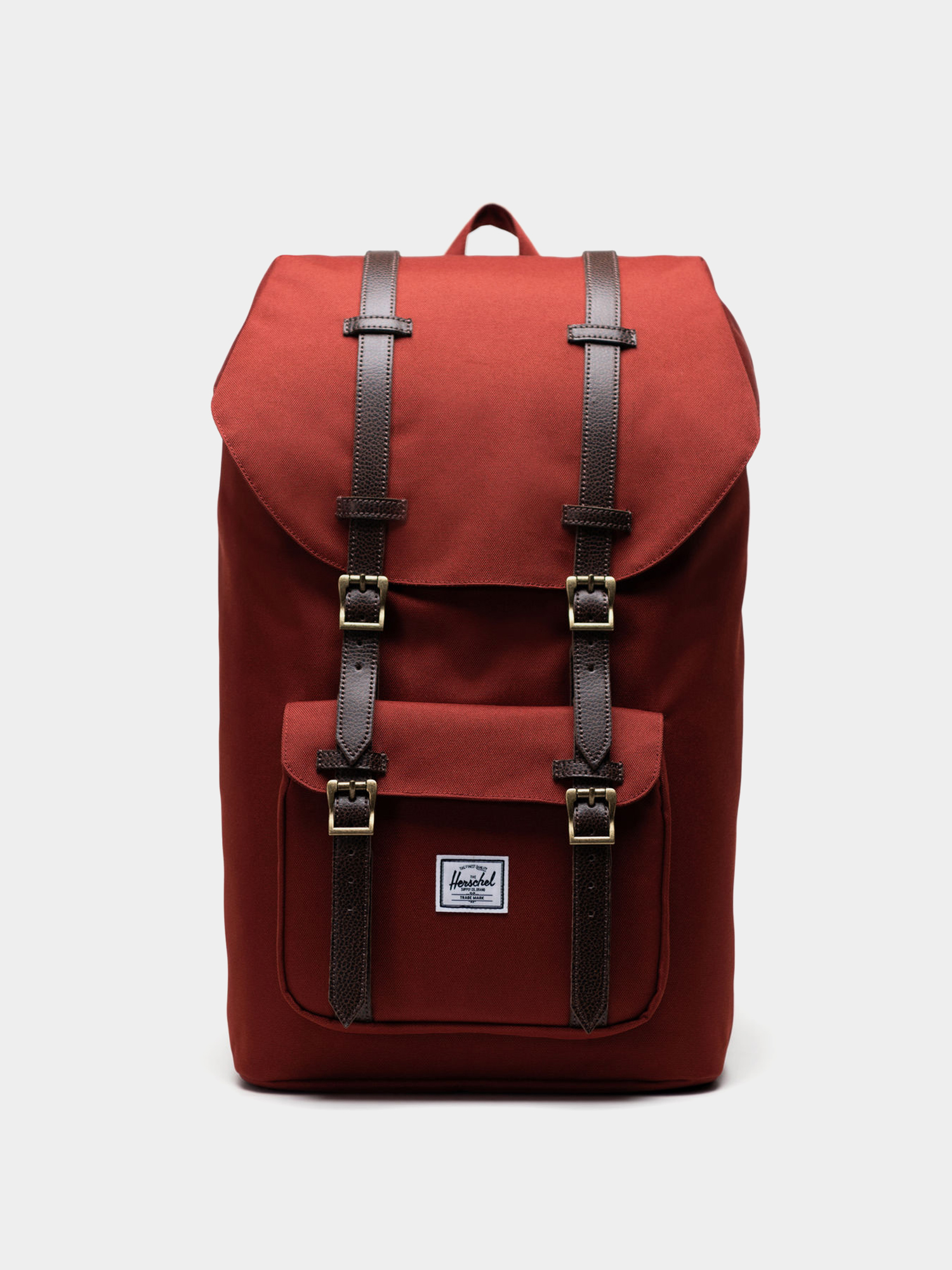 Herschel Supply Co. Little America Backpack (burnt henna/chicory coffee straps)