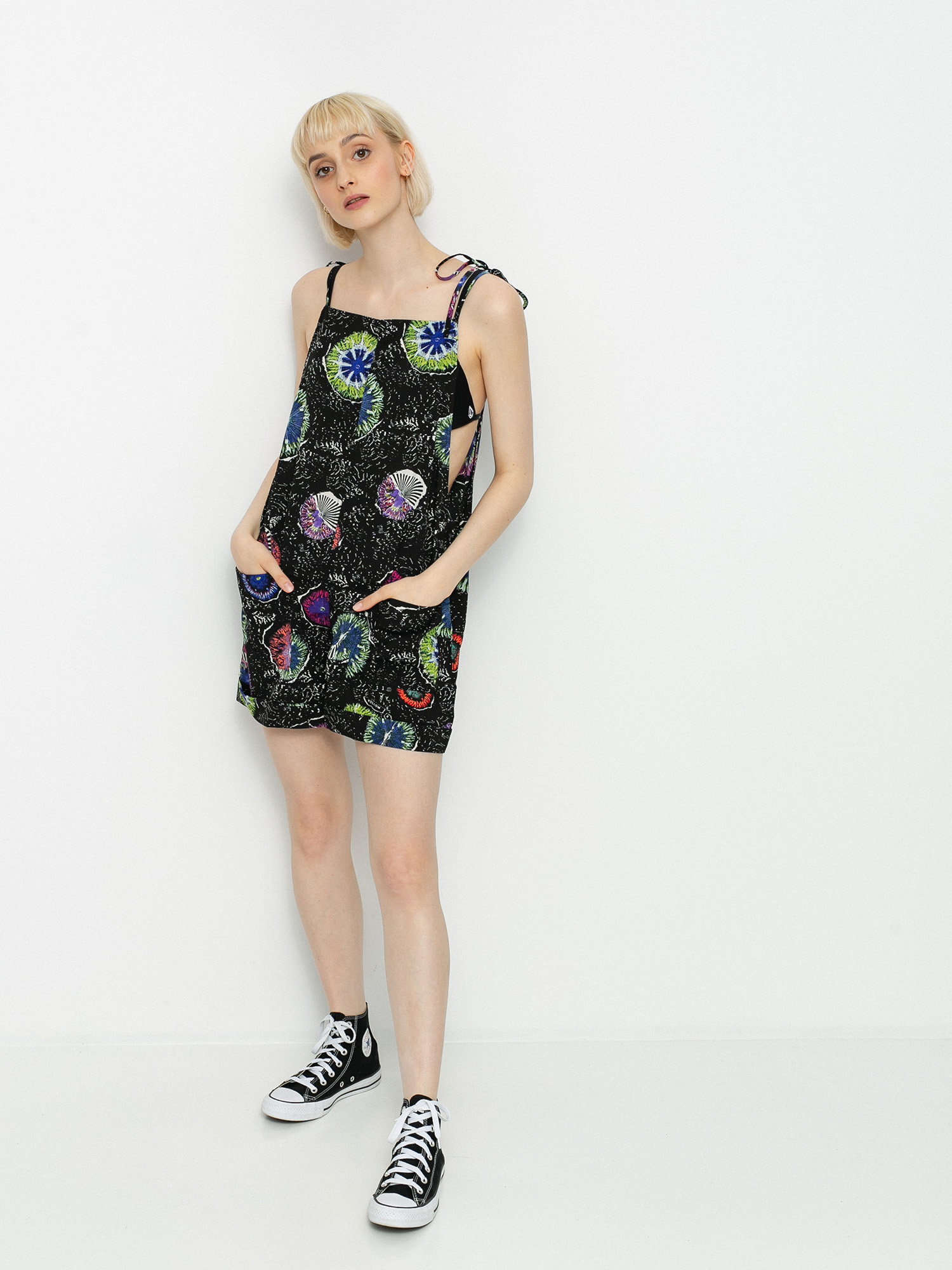 Damen Volcom Coral Morph Romper Overall (multi)