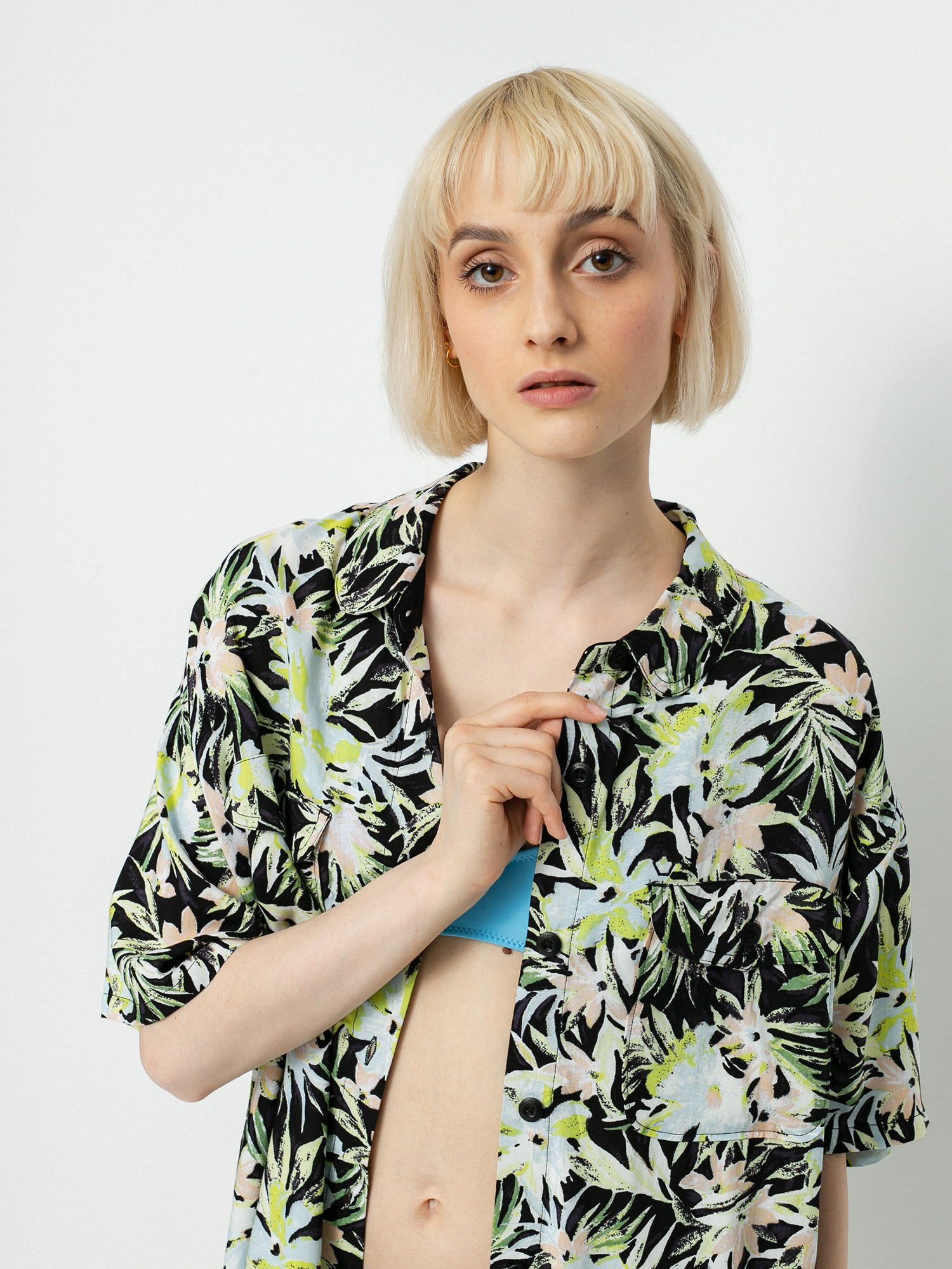 Volcom Thats My Type Overshirt Shirt Wmn (lime)