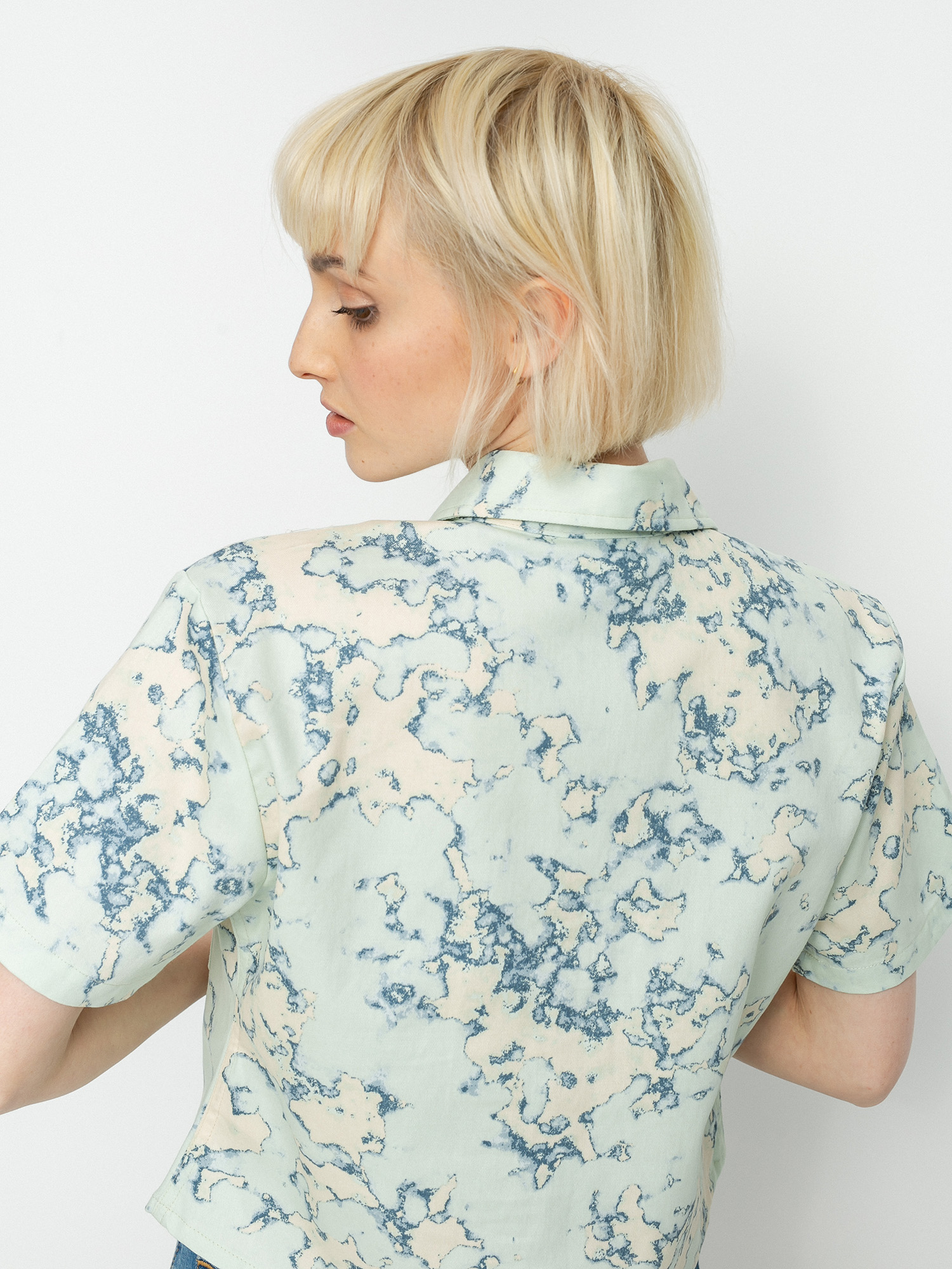 Dickies Sunburg Hemd Wmn (fog blue)