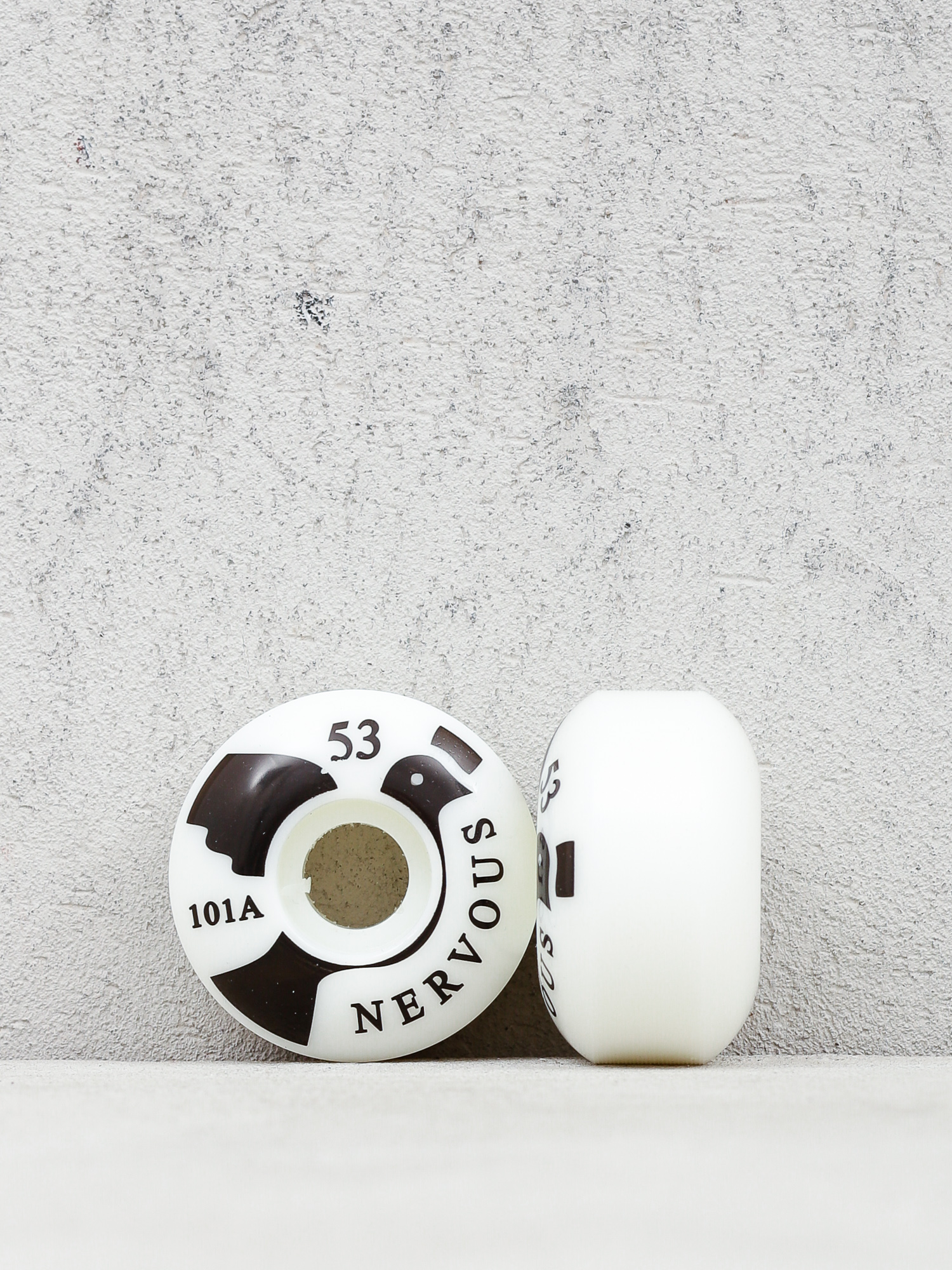 Nervous Icon Flat Wheels (white)