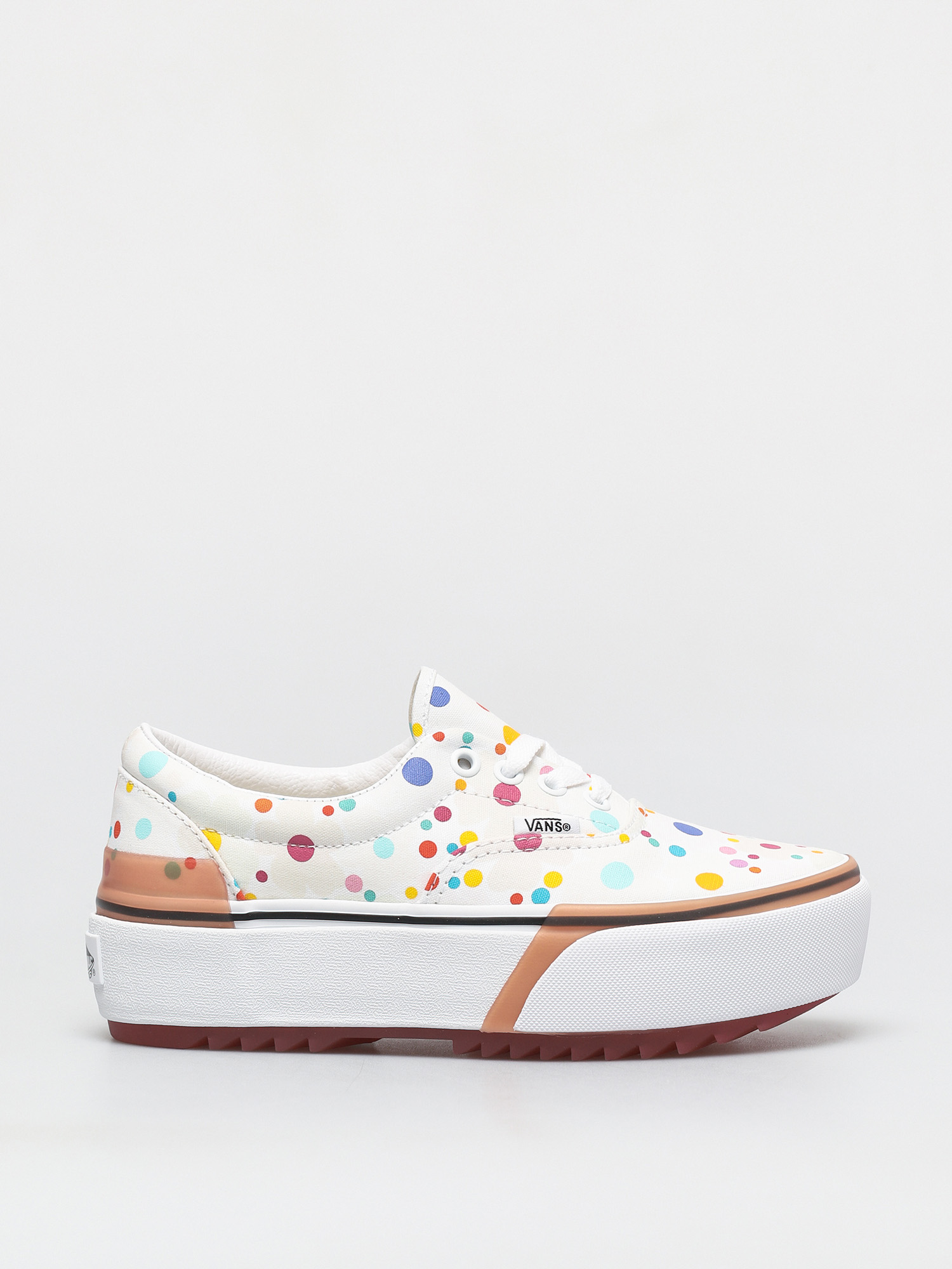 Vans Era Stacked Shoes (uv ink floral/true white)