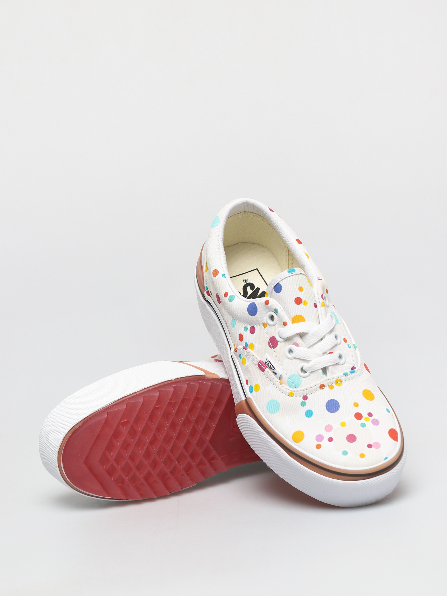 Vans Era Stacked Shoes (uv ink floral/true white)