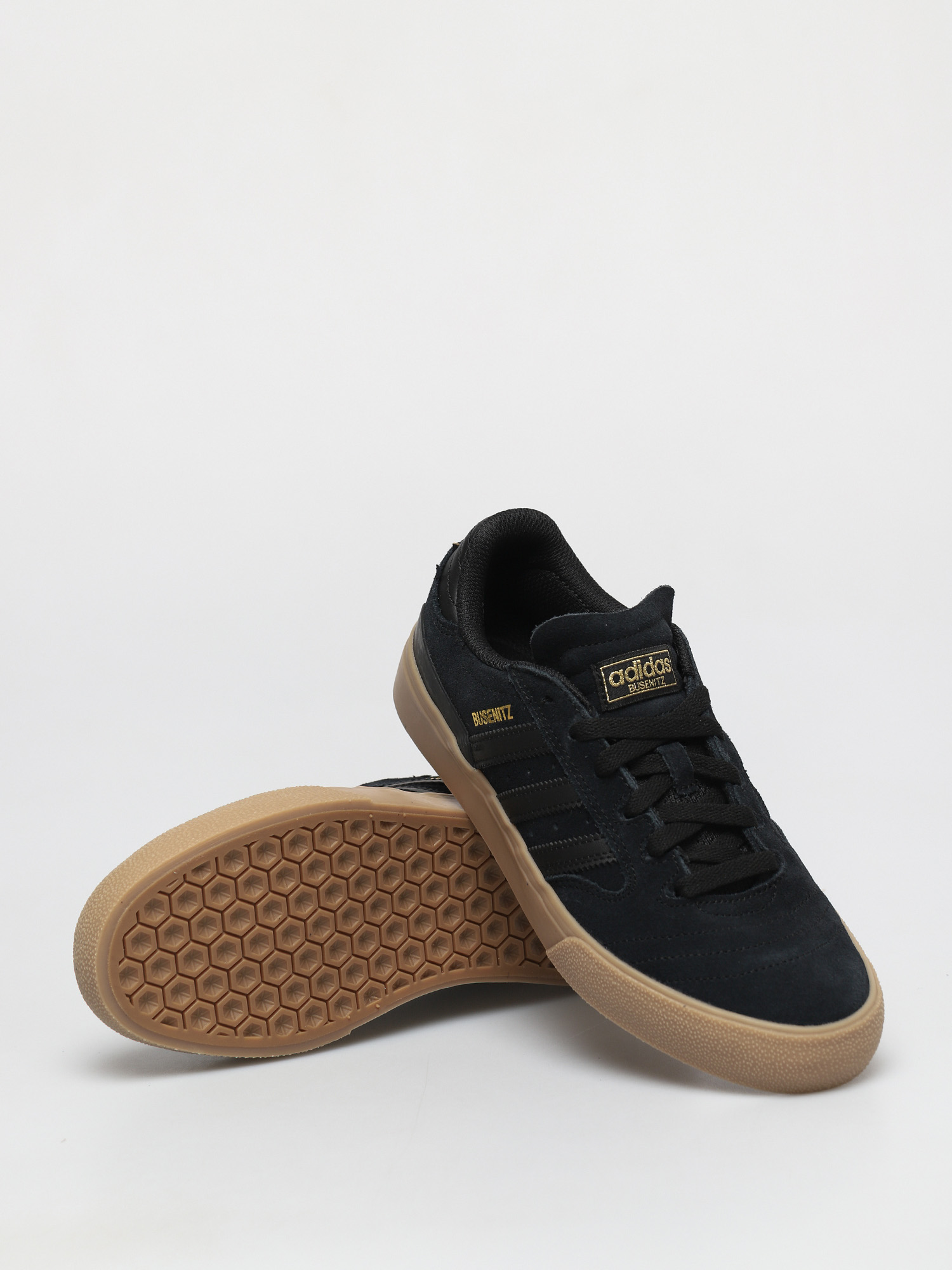 adidas Busenitz Vulc II Shoes (cblack/cblack/gum4)
