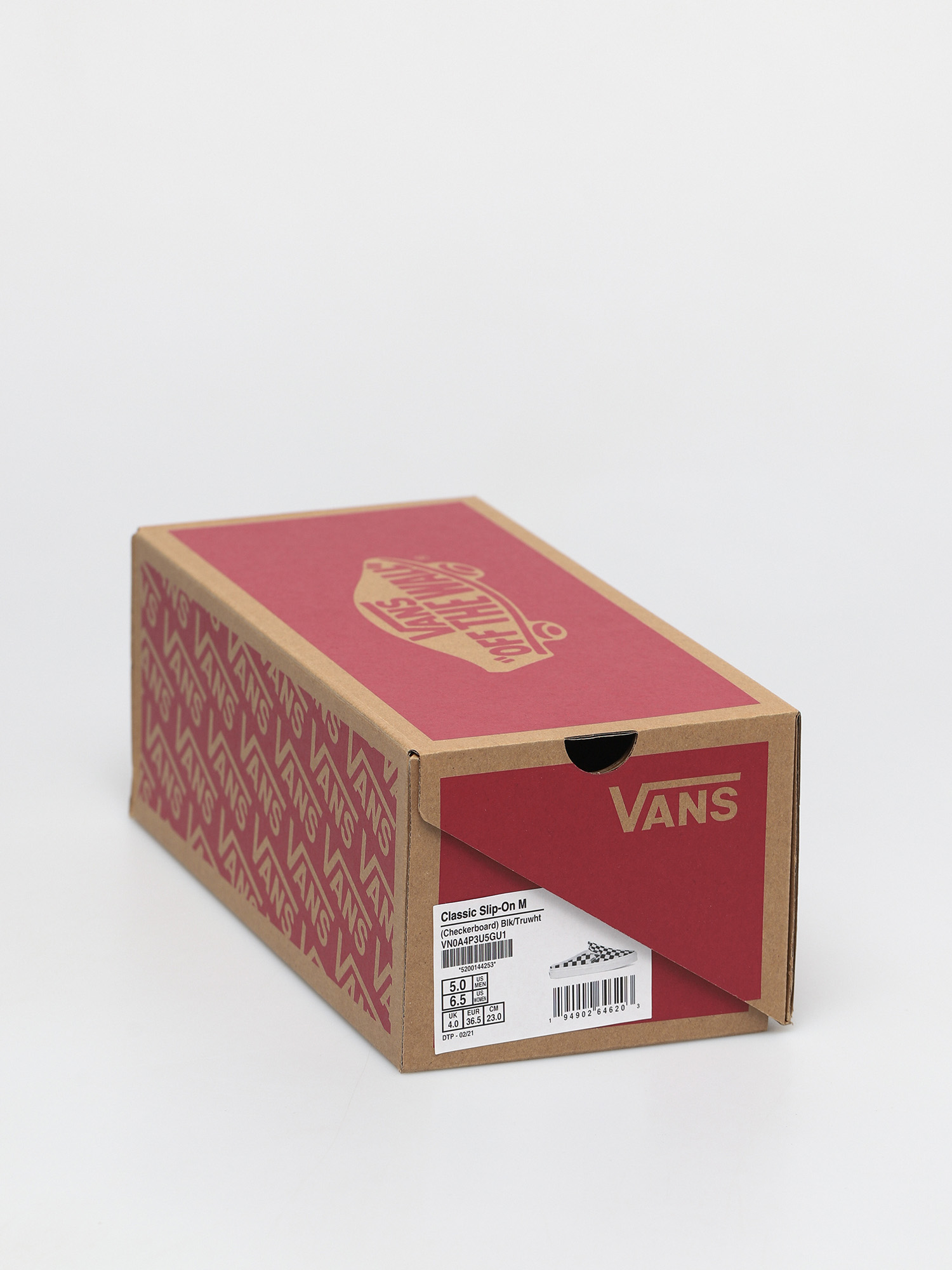 Vans Classic Slip On Mule Shoes (checkerboard black/true white)
